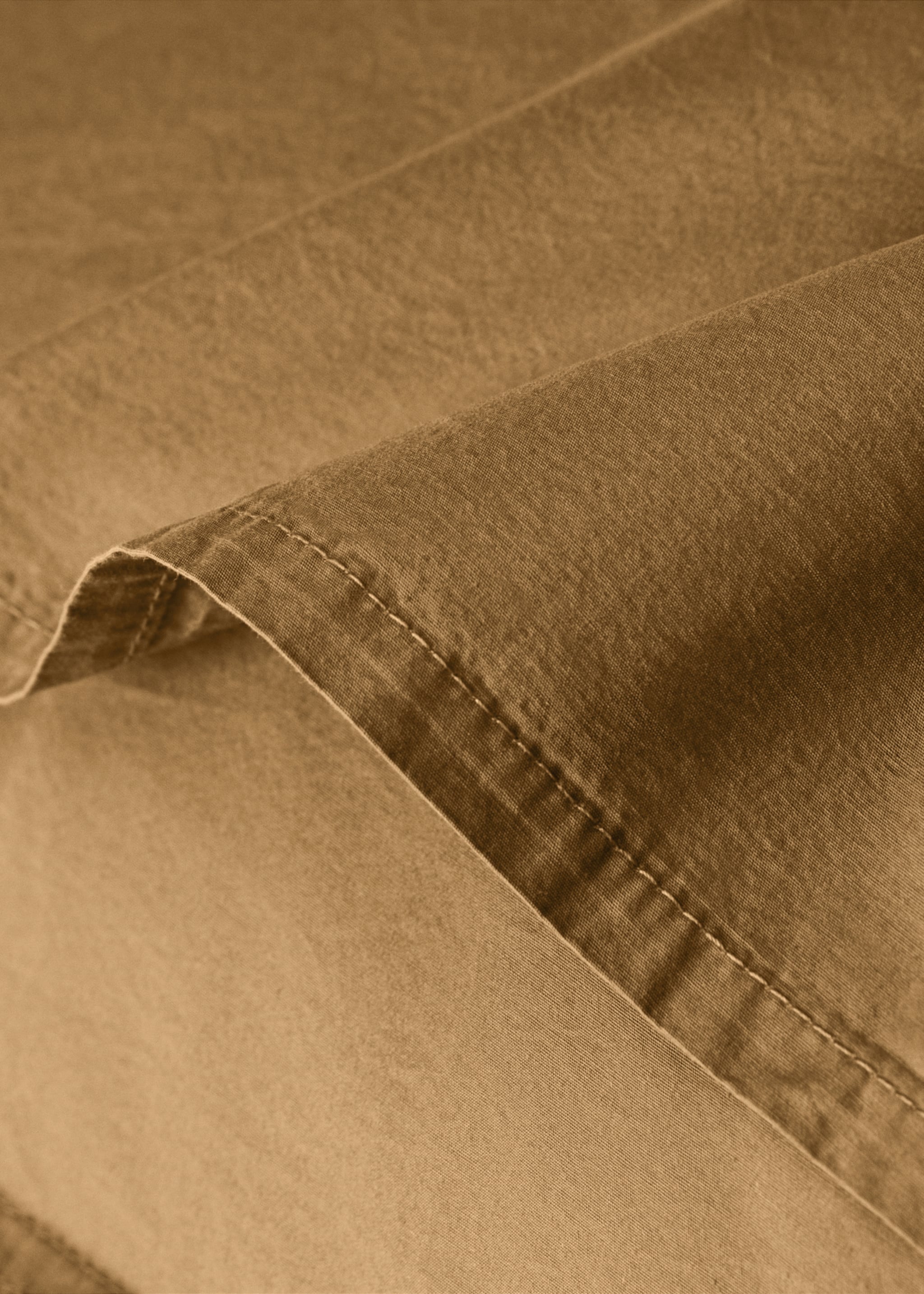 Two cotton poplin double-stitched pillowcases 50x75 cm - Details of the article 1