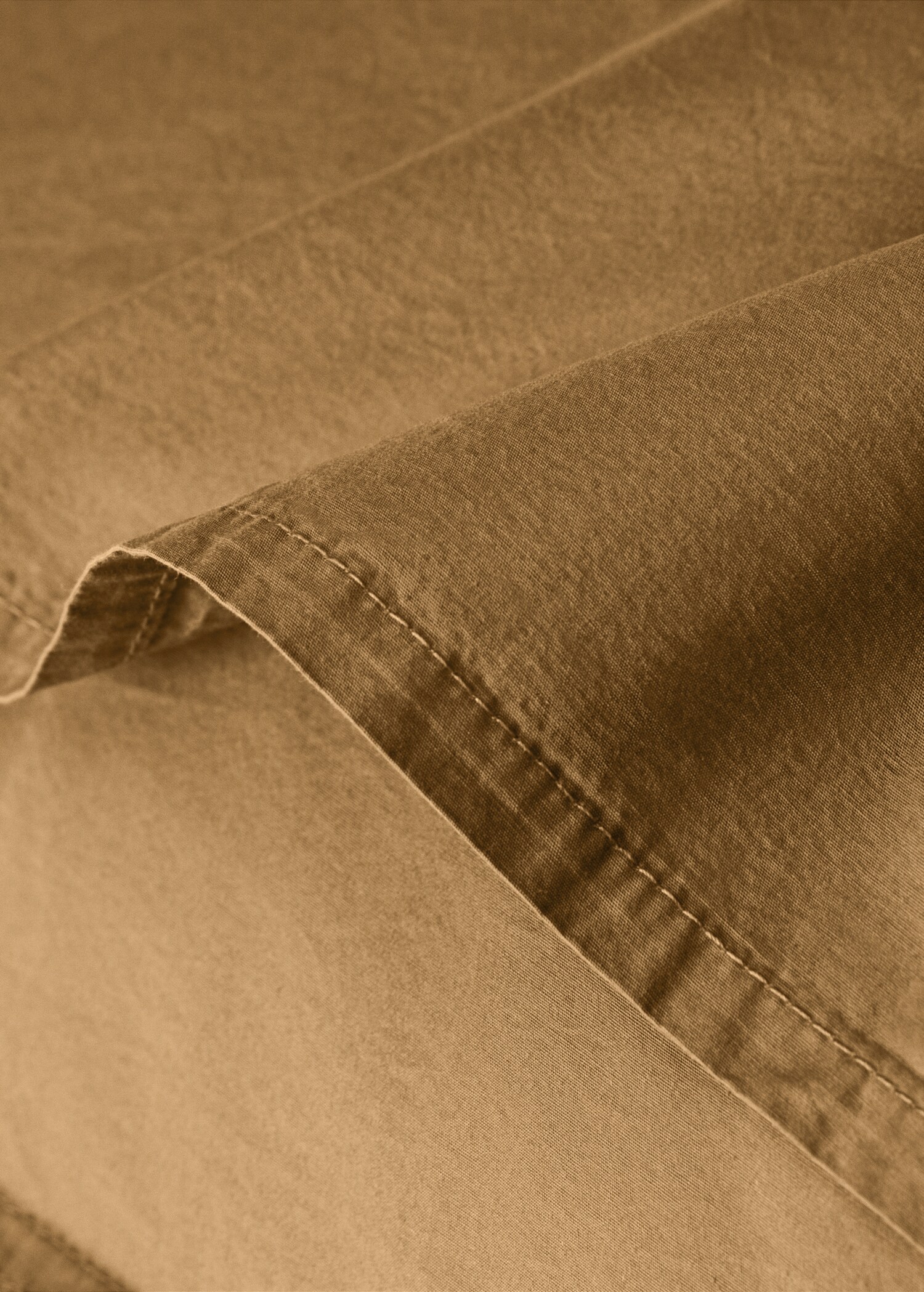 Two cotton poplin double-stitched pillowcases 50x75 cm - Details of the article 1