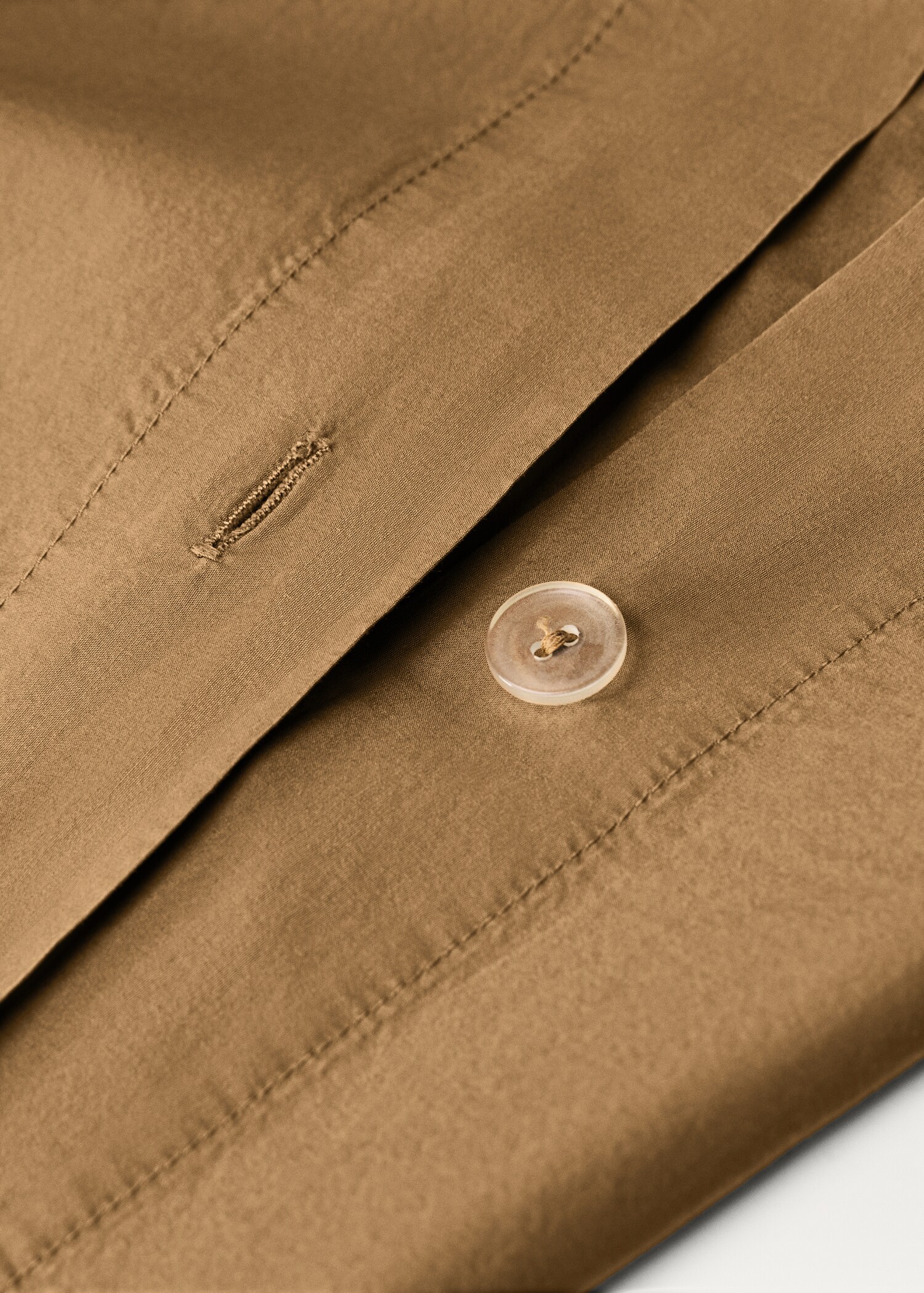 Dekbedovertrek van popelinekatoen met dubbel stiksel, bed 90 cm - Detail van het artikel 2