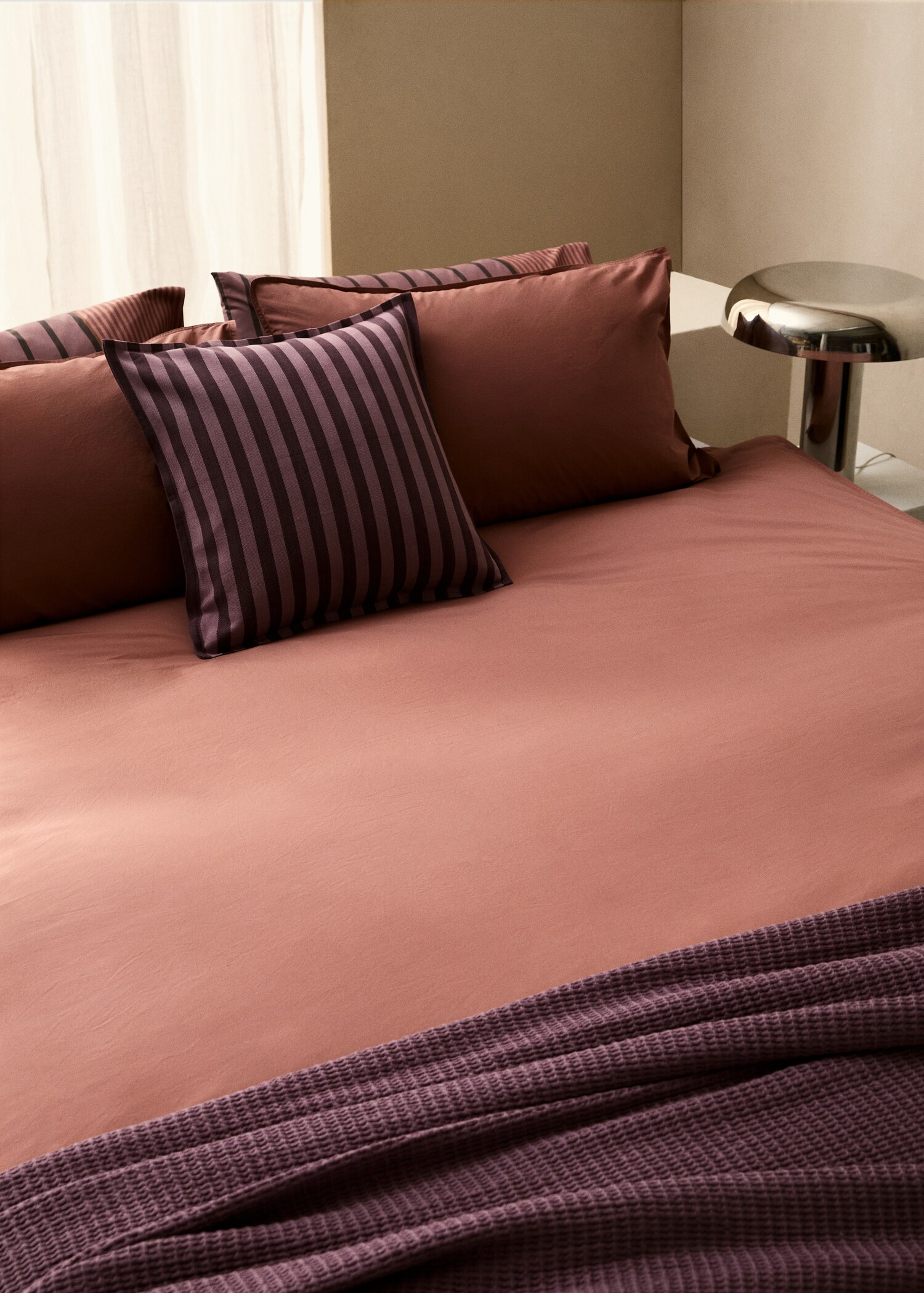 Dekbedovertrek van popelinekatoen met dubbel stiksel, bed 90 cm - Detail van het artikel 8