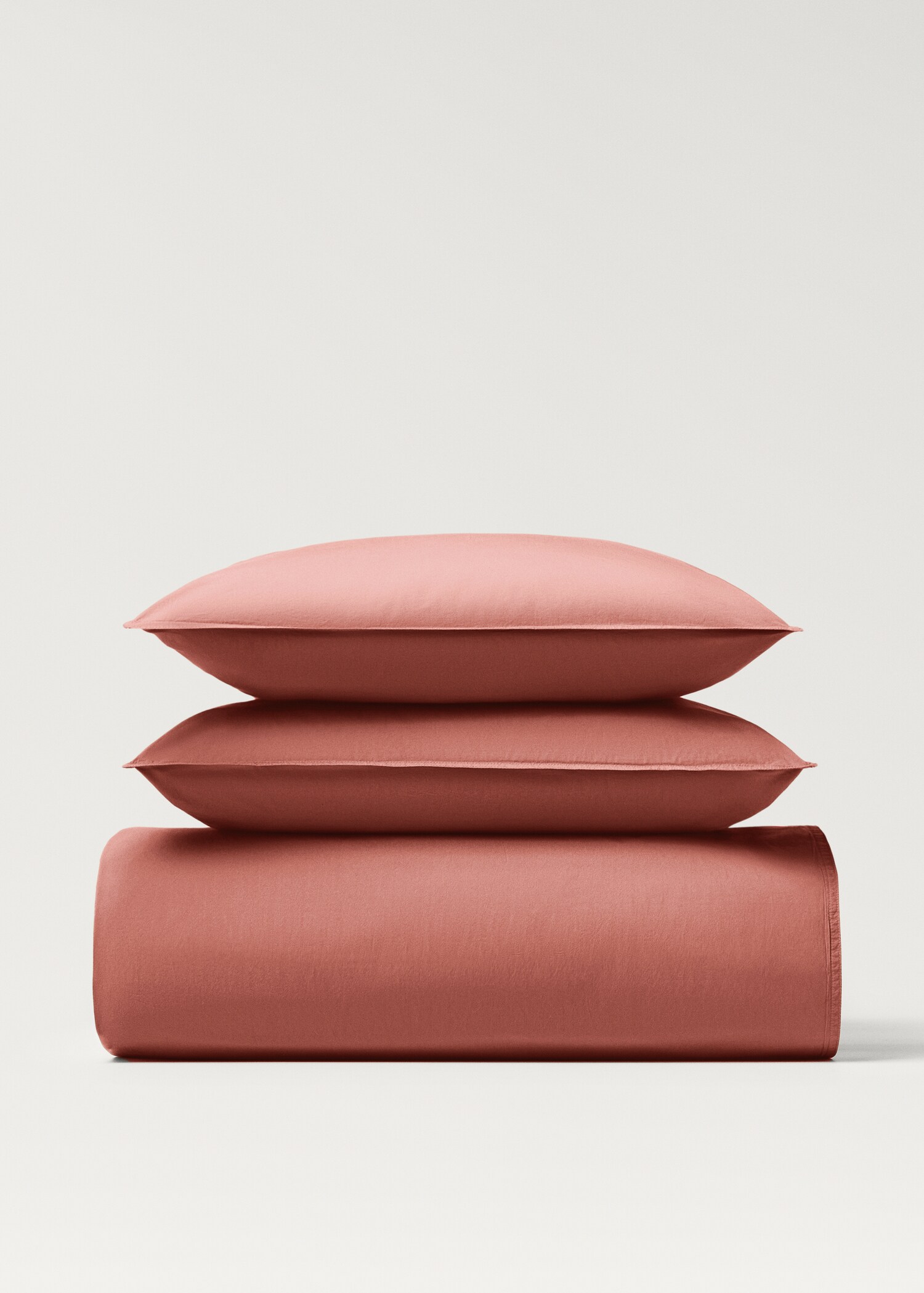 Cotton poplin double-stitched children's duvet cover for 150/160 cm bed - Article without model
