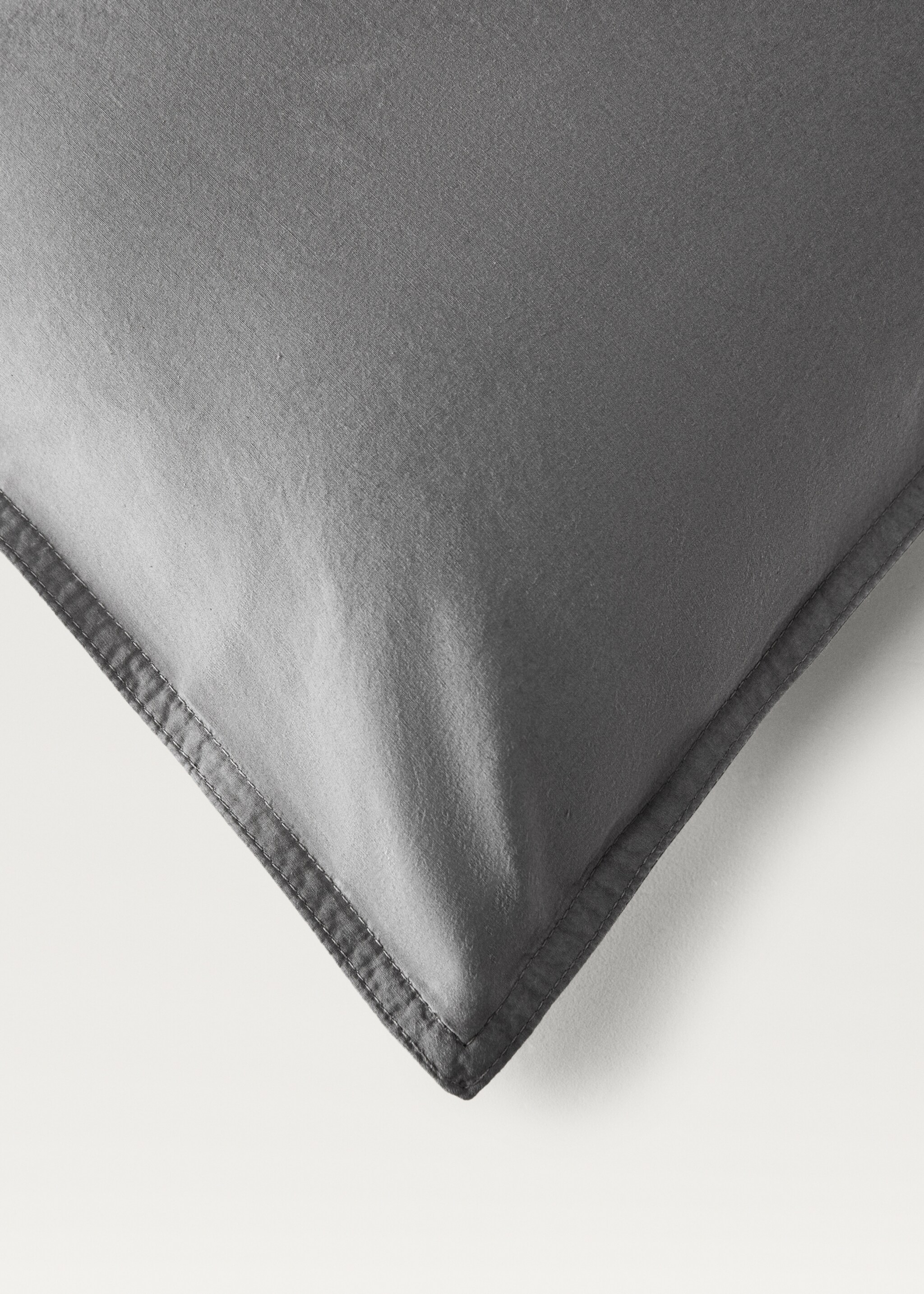 Cotton poplin double-stitched children's duvet cover Superking bed - Details of the article 3