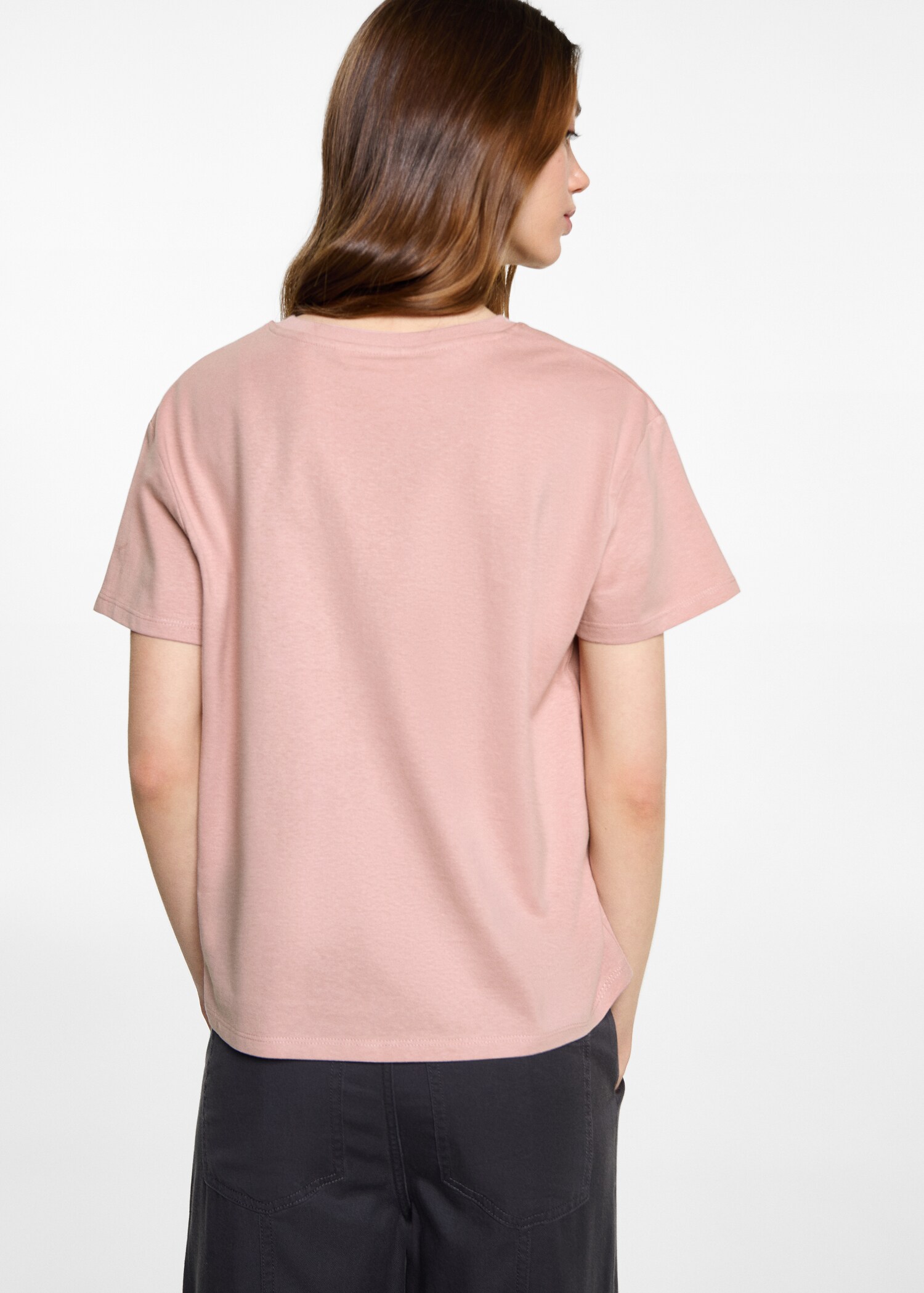 Camiseta algodón estampada - Reverso del artículo