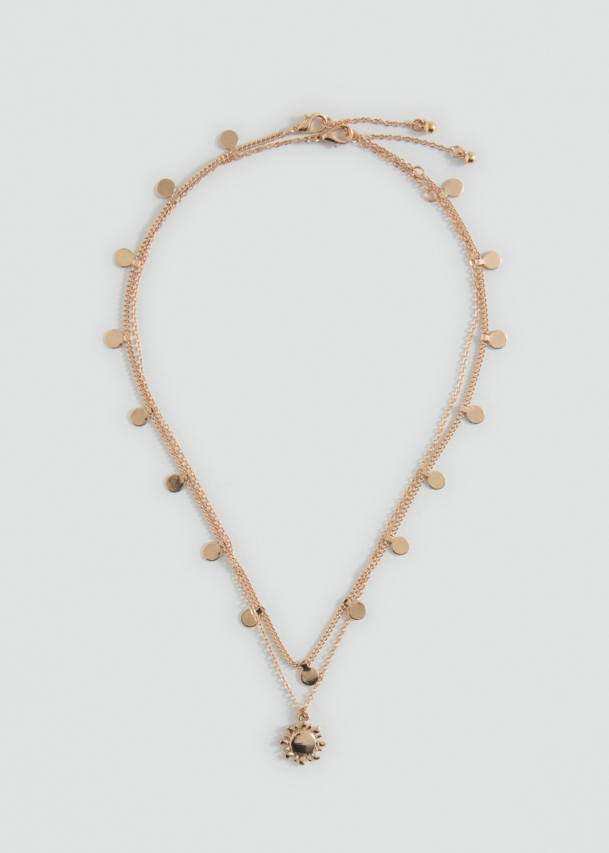 Beaded chain necklace - Article without model