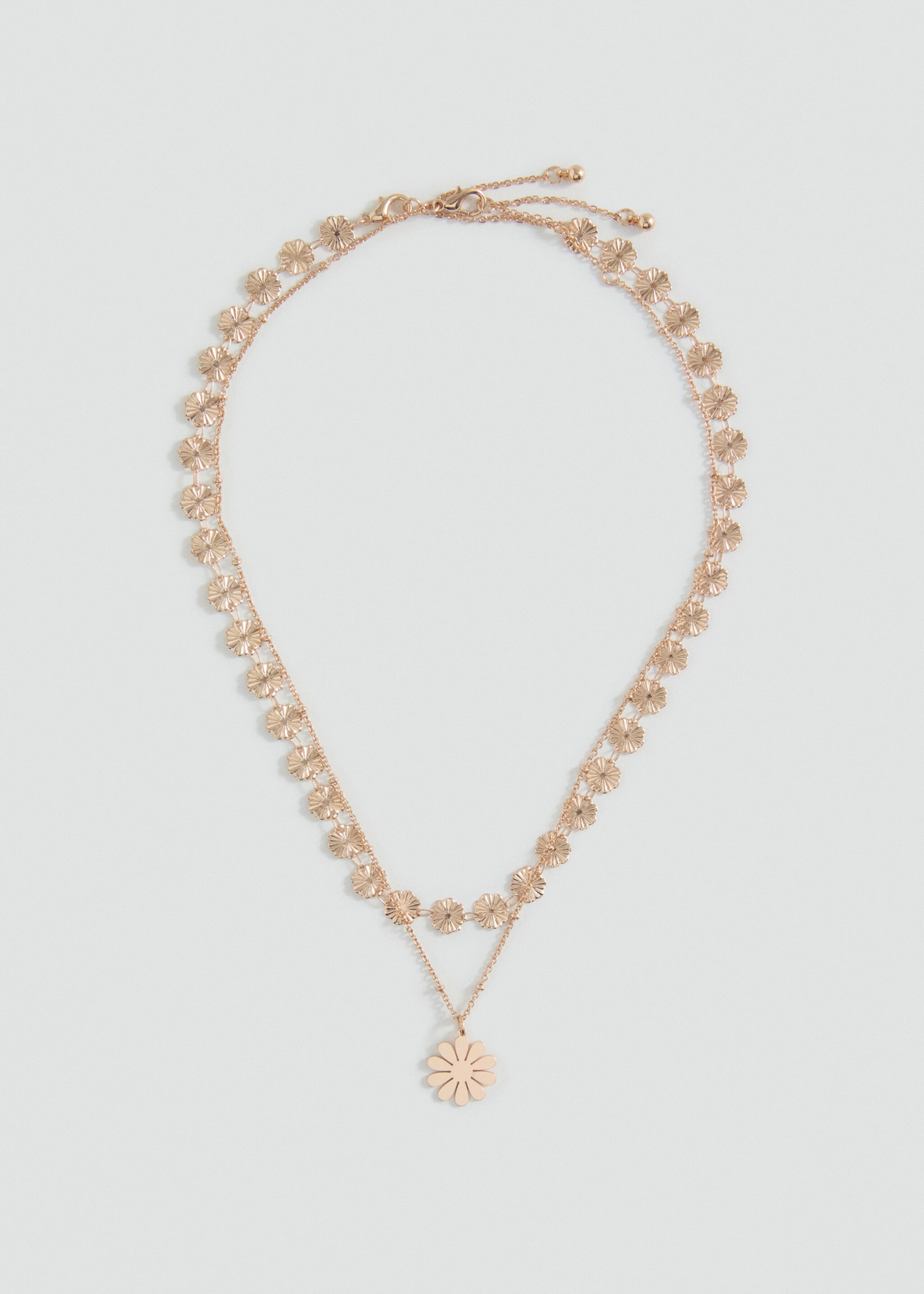 Long triple necklace - Article without model