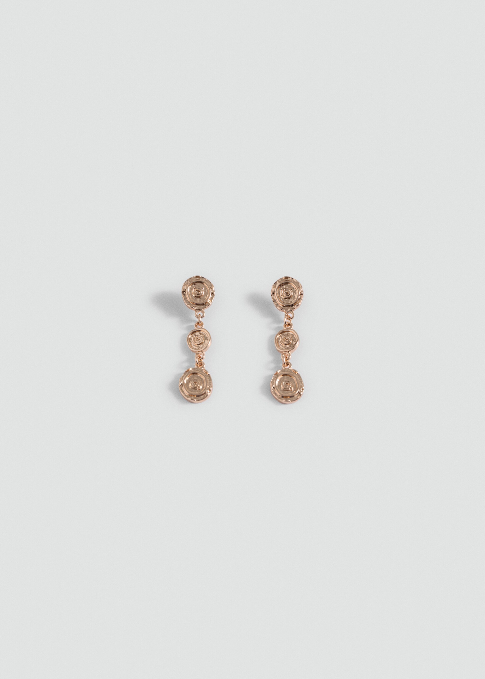 Coin pendant earrings - Article without model
