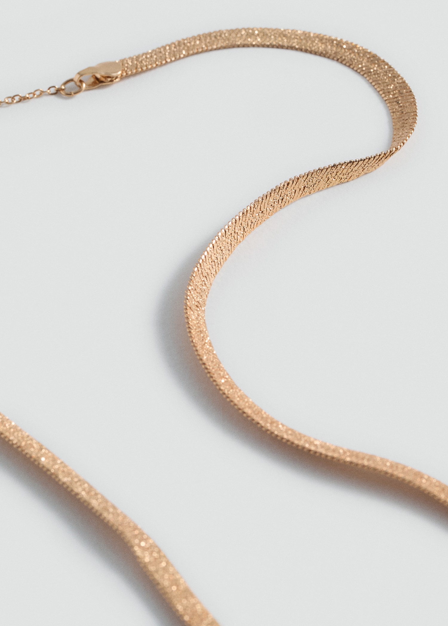 Collana catena serpente - Piano medio
