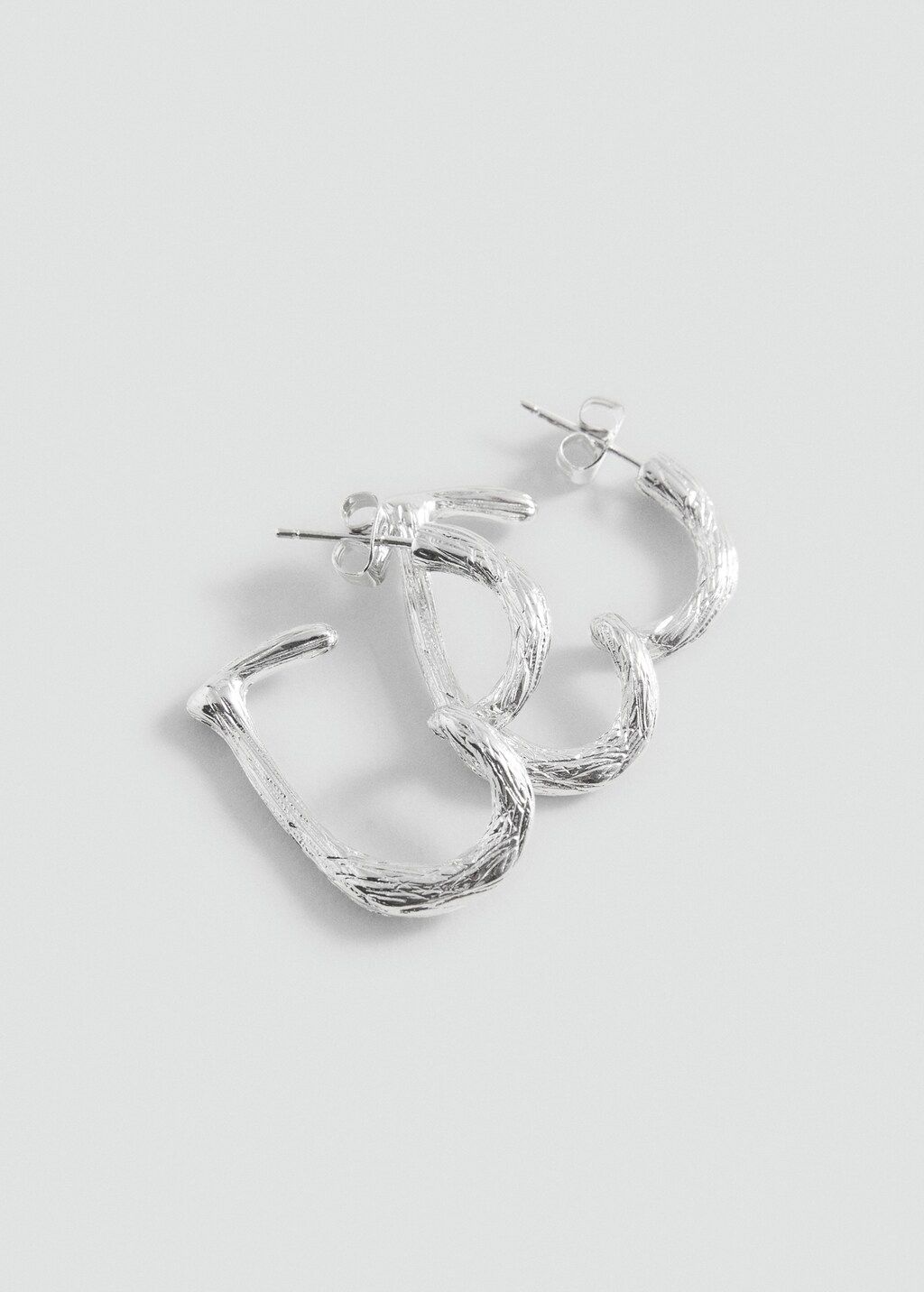 Heart-shape earrings - Teen | MANGO USA