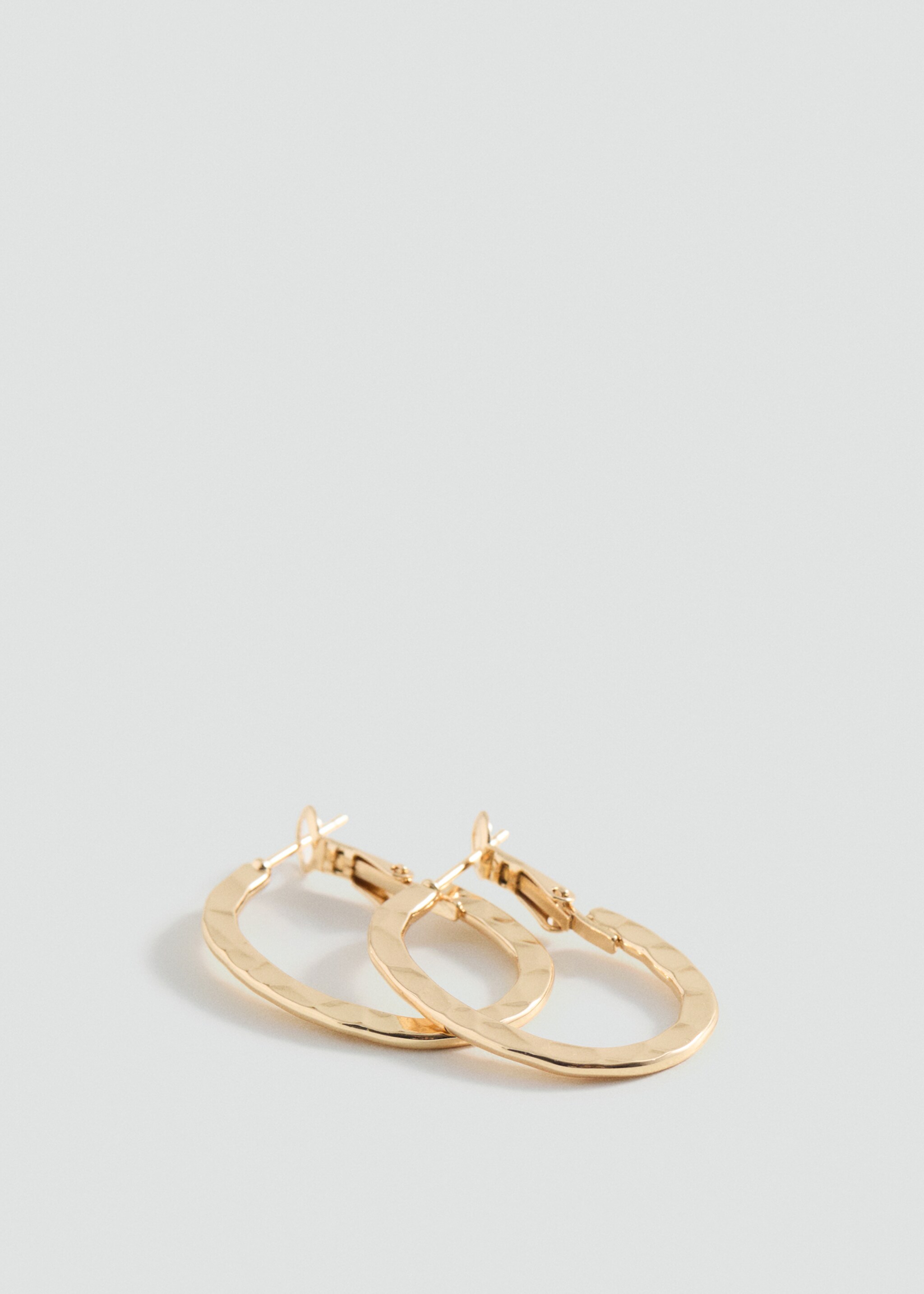 Hoop earrings - Medium plane