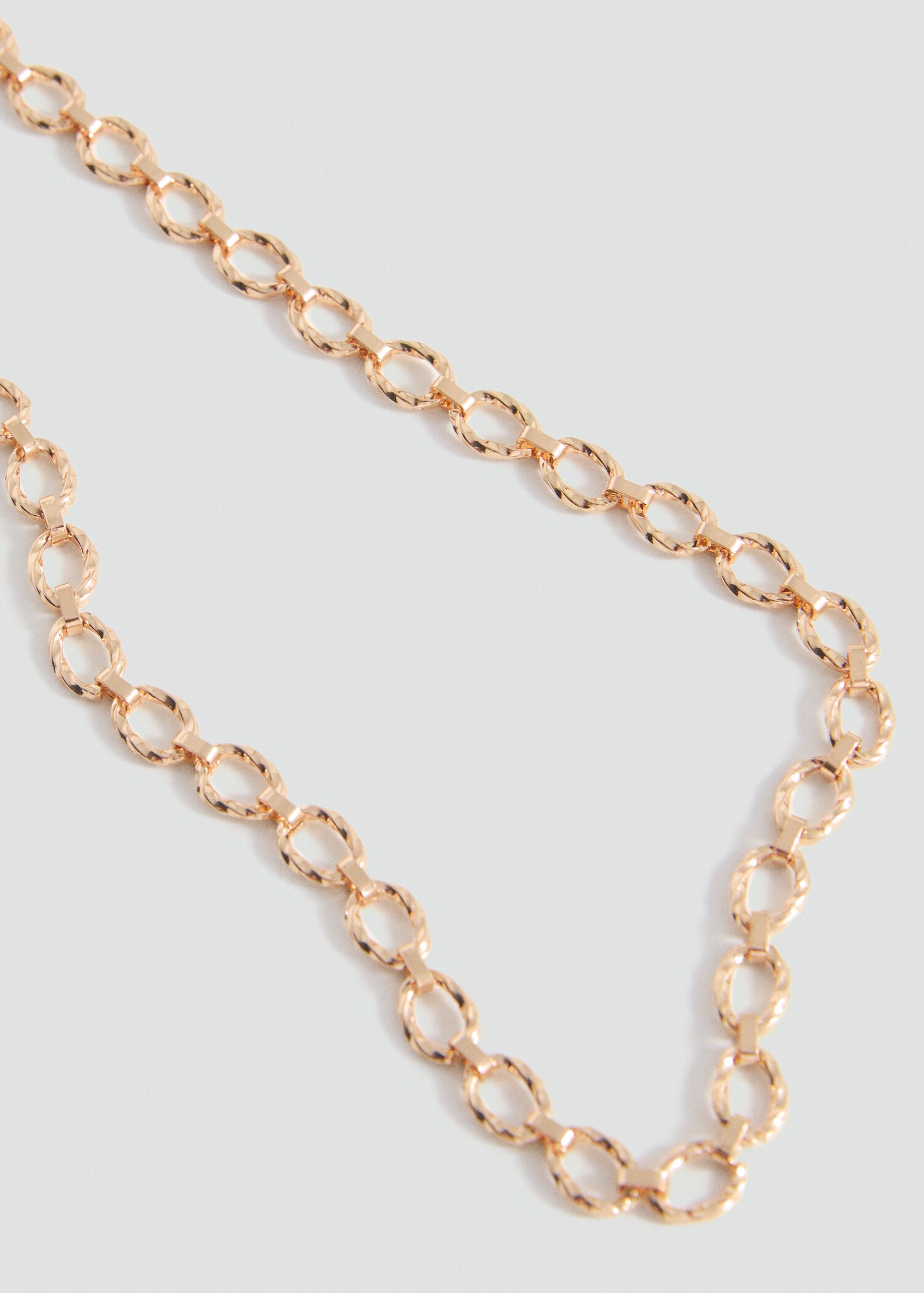 Collana catena intrecciata - Piano medio