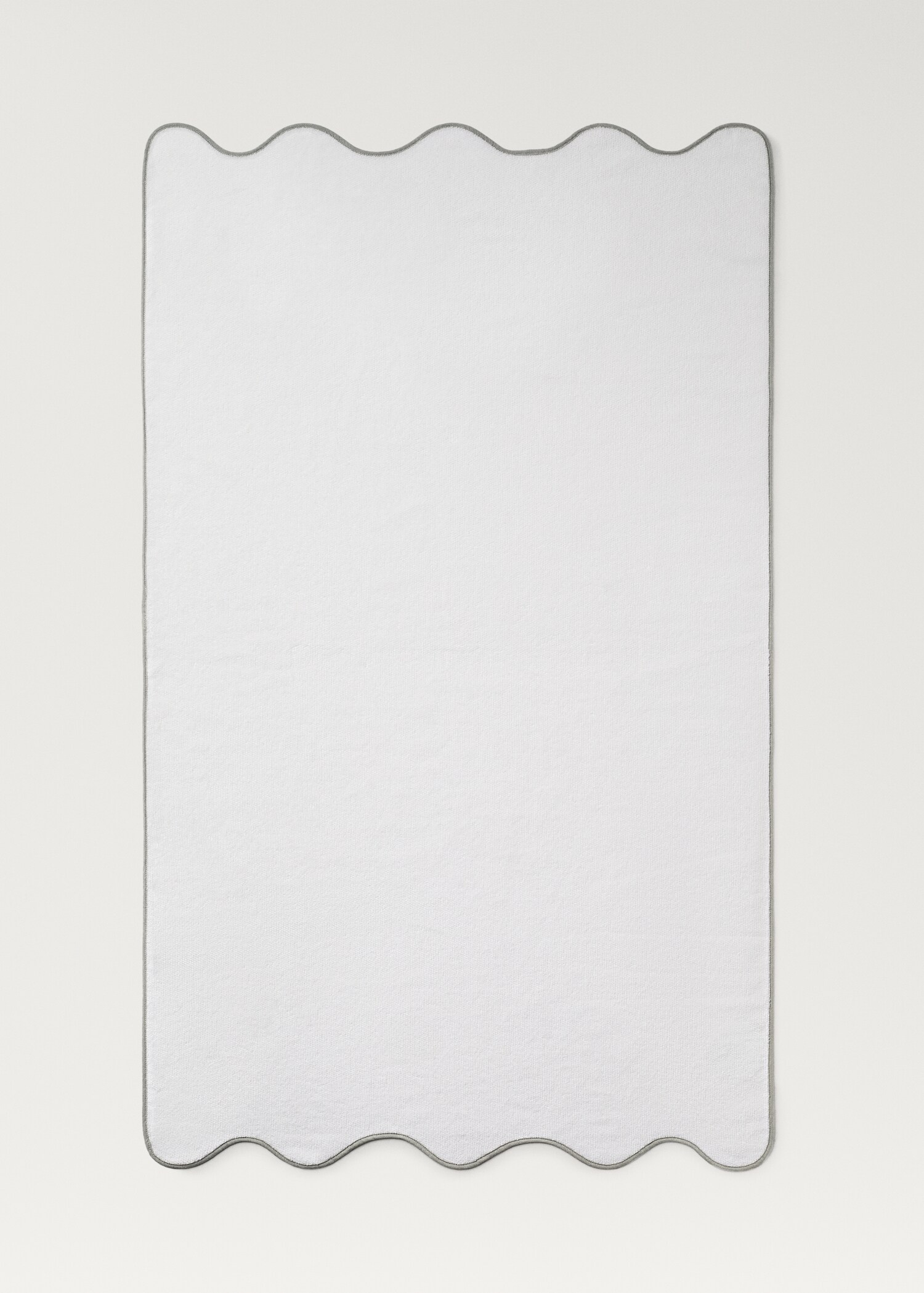Frottee-Badetuch mit Wellenrand - Detail des Artikels 4