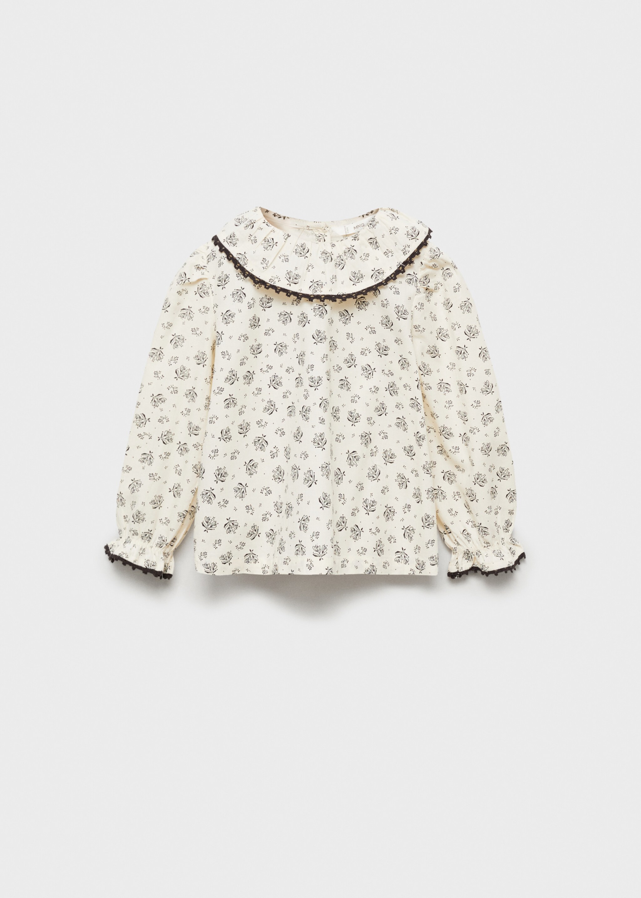 Floral cotton blouse - Article without model