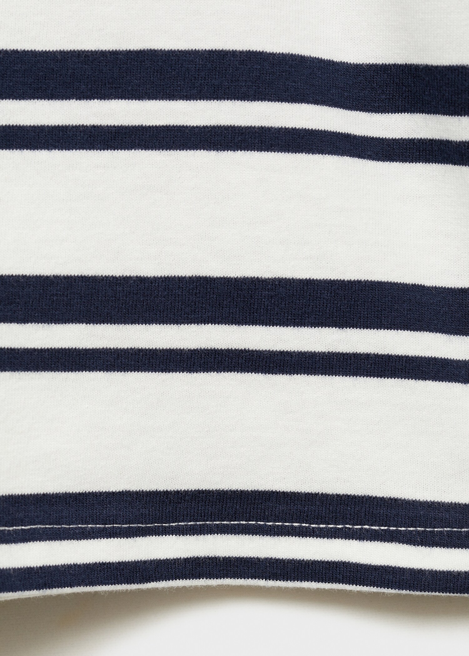 Gestreiftes Baumwoll-Shirt - Detail des Artikels 0