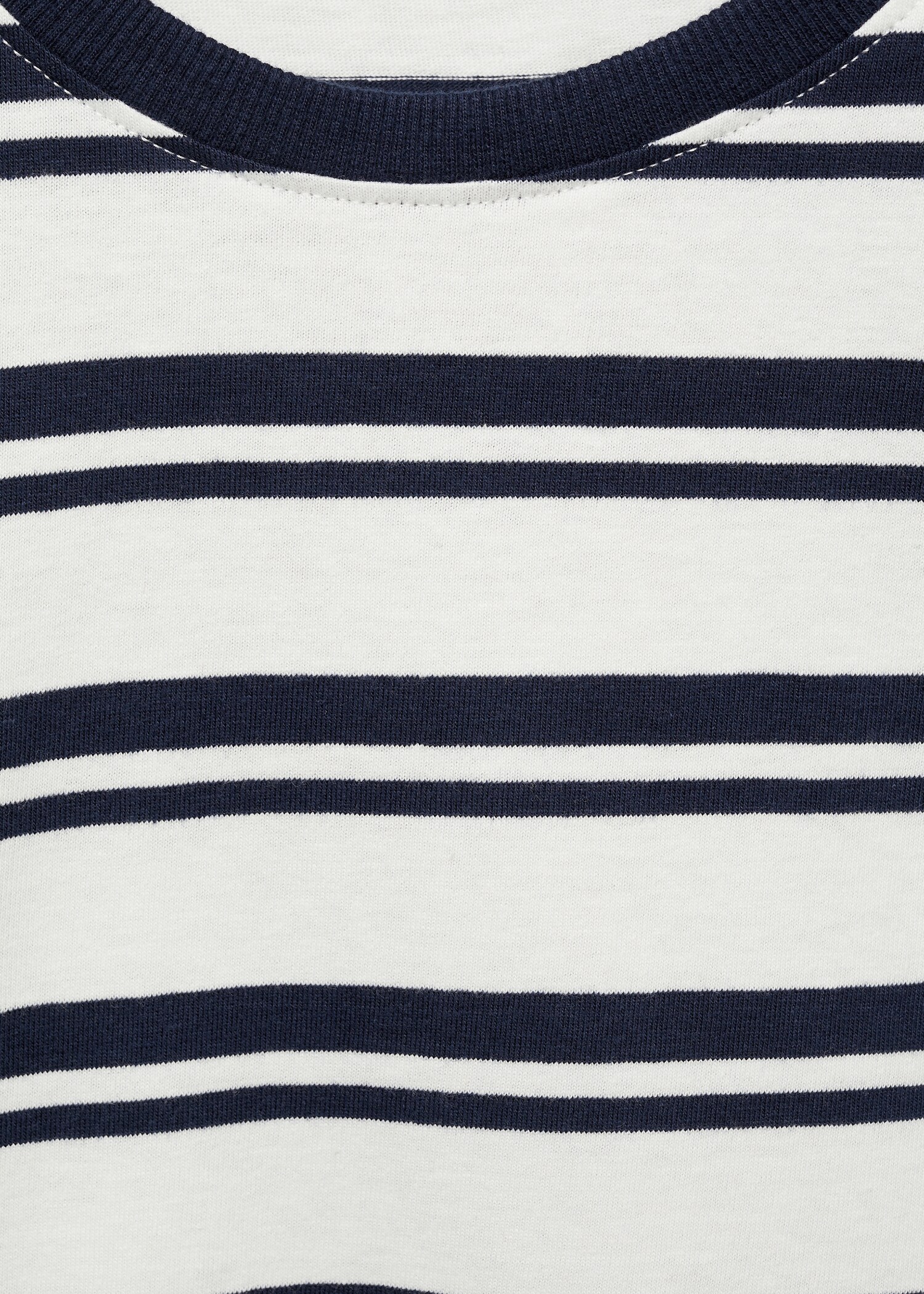 Gestreiftes Baumwoll-Shirt - Detail des Artikels 8