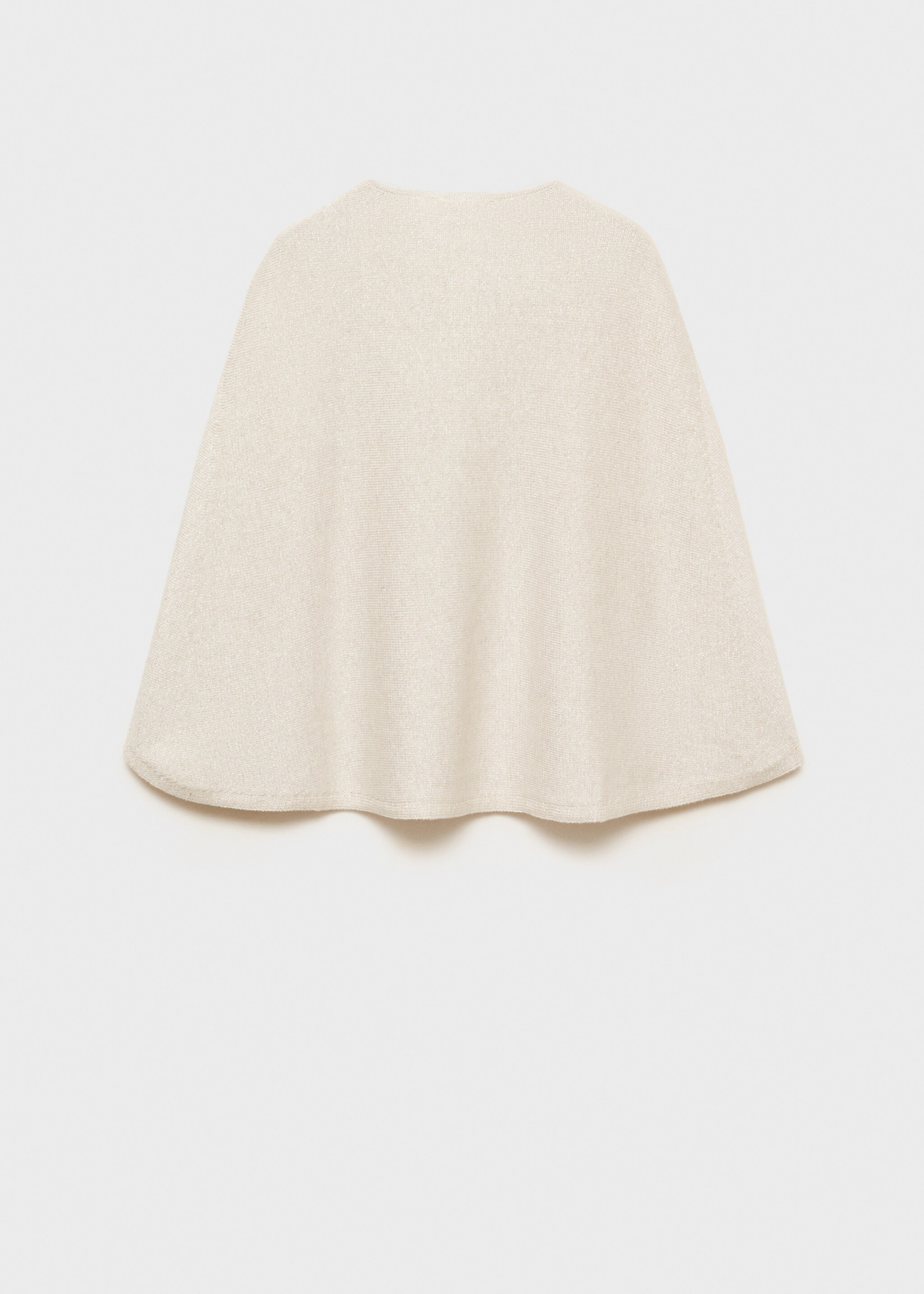Cape maille lurex - Verso de l’article