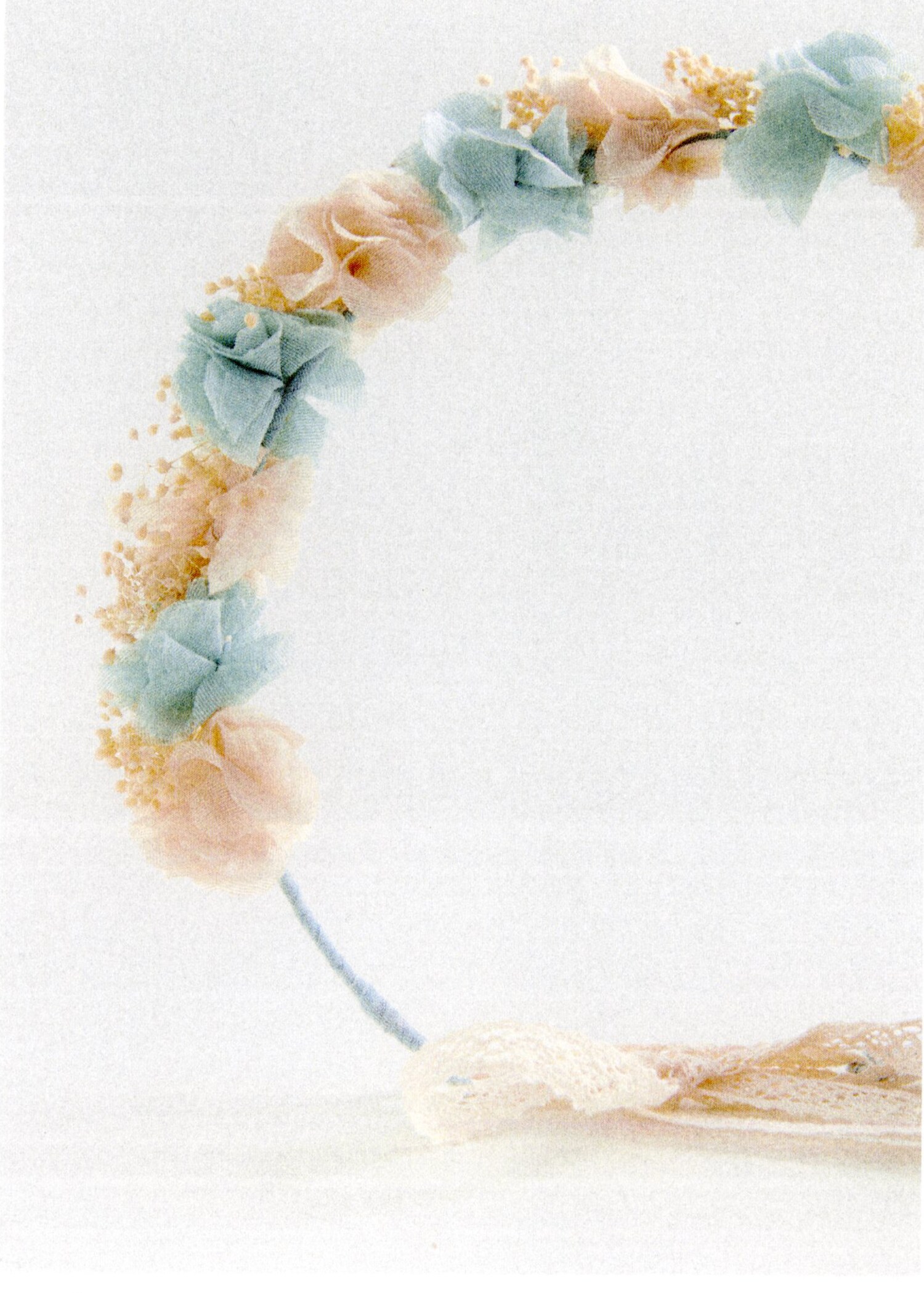 Tie closure flower hairband - Details of the article 5