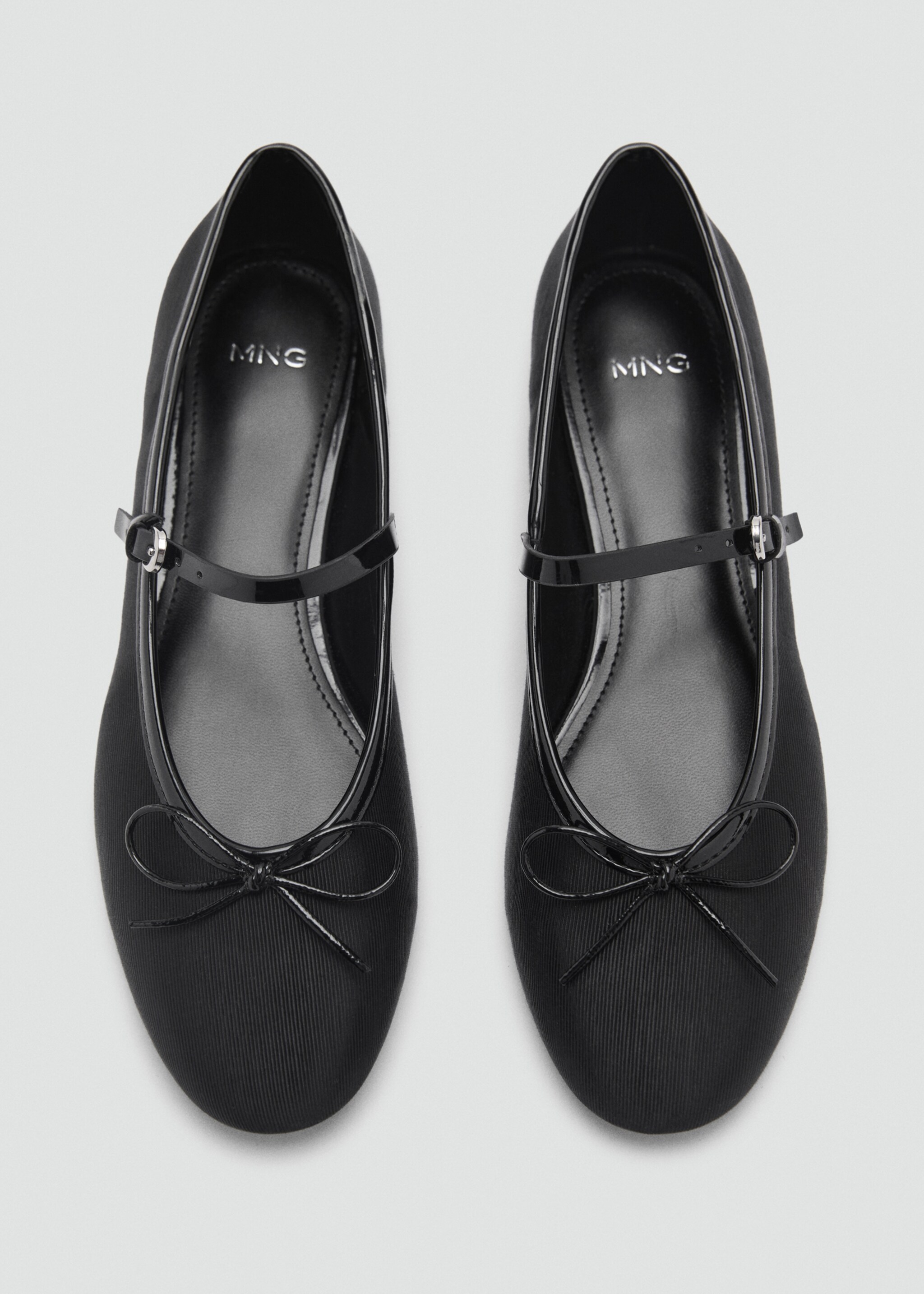 Ballerinas with strip and bow detail - Details of the article 2