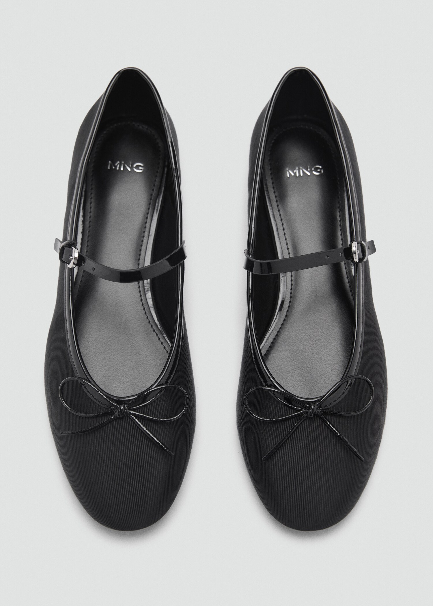 Ballerinas with strip and bow detail - Details of the article 2