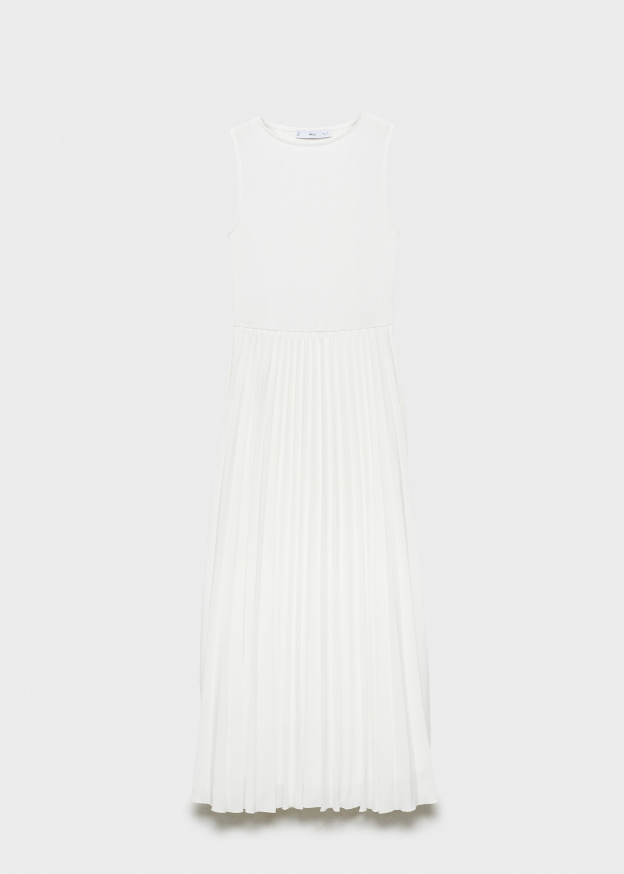 Vestido largo plisado - Artículo sin modelo