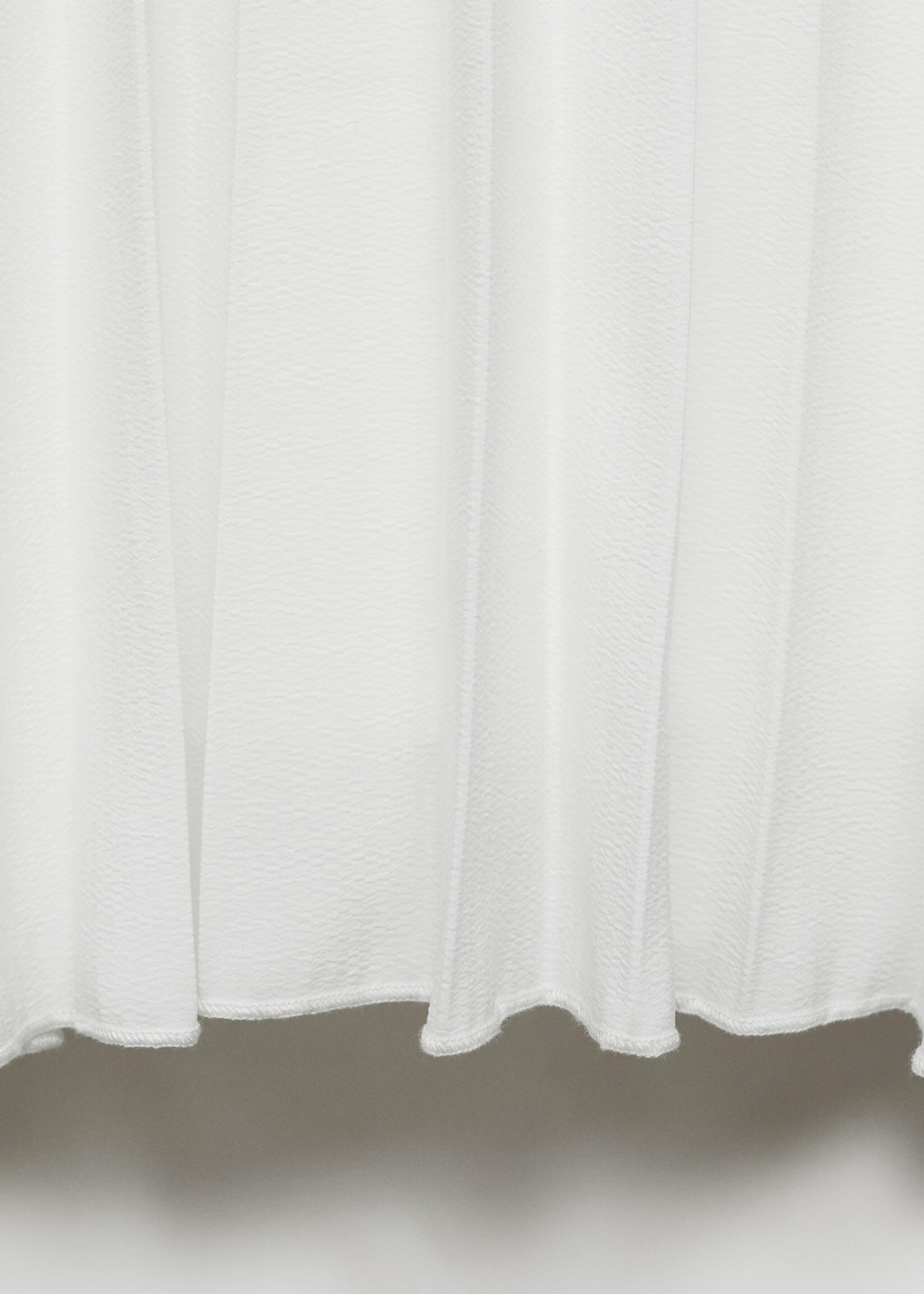 Vestido largo plisado - Detalle del artículo 0