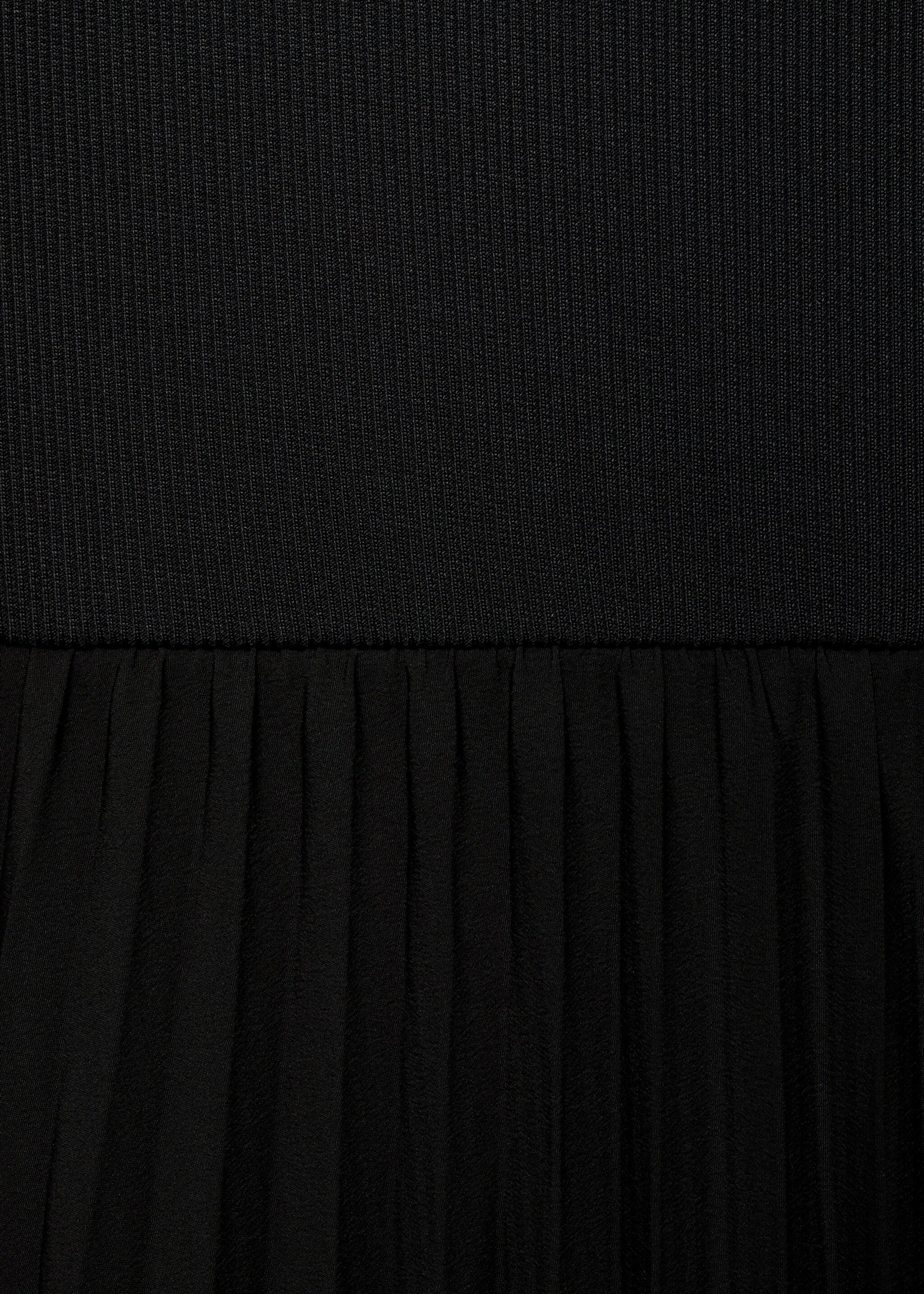 Pleated long dress - Details of the article 8