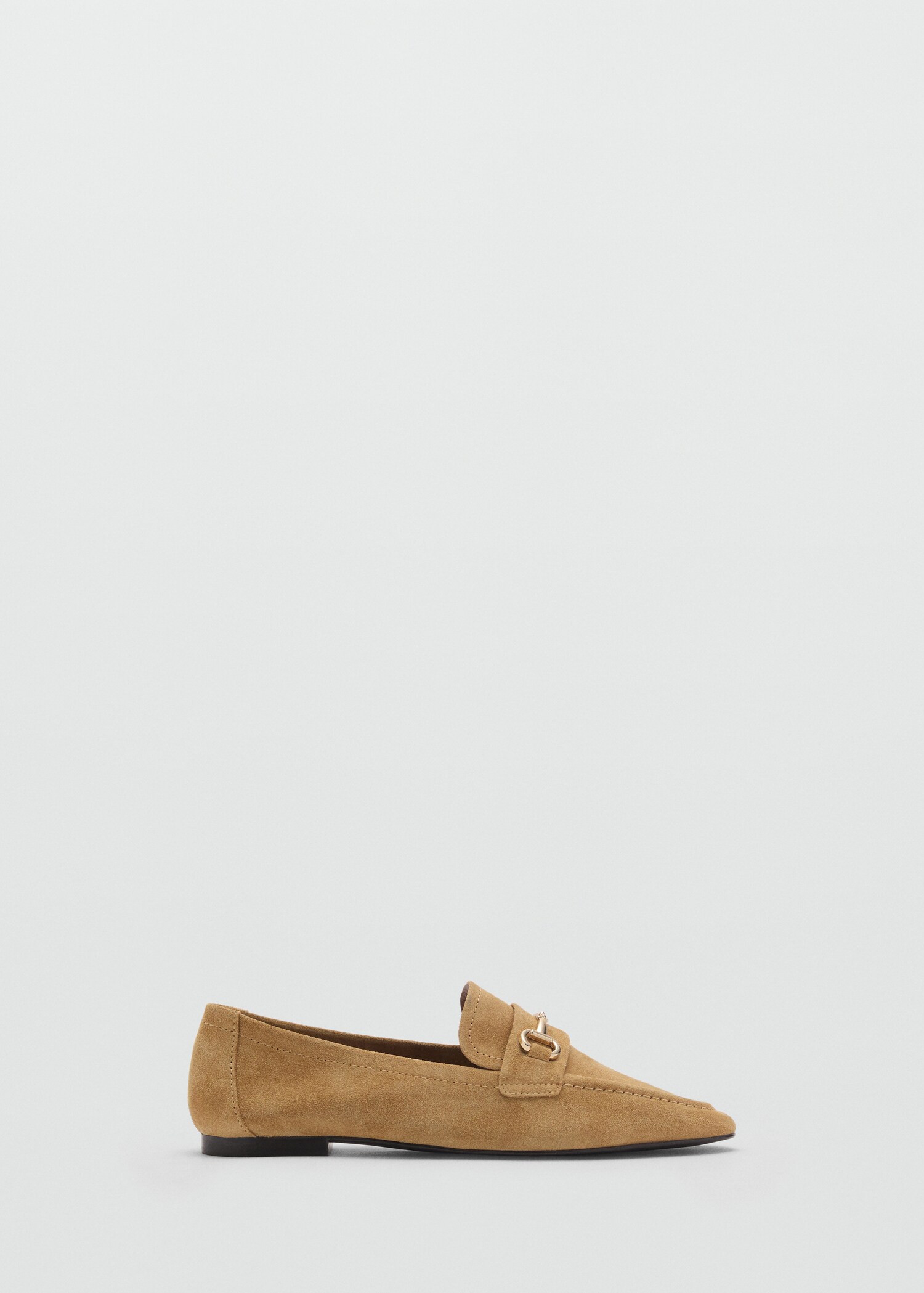 Buckle leather moccasins - Article without model