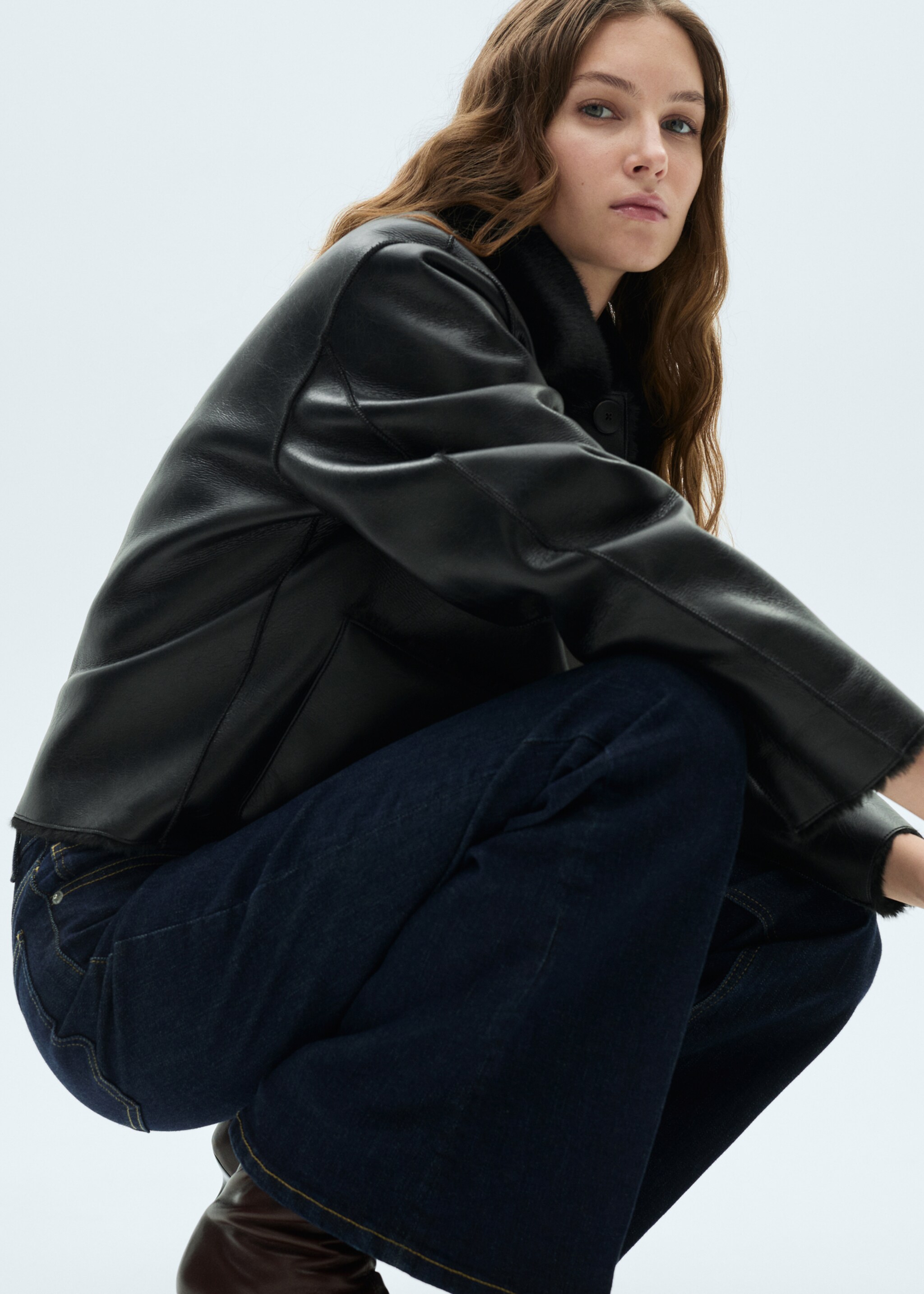 Violeta mid-rise rinse-washed flared jeans - Details of the article 6