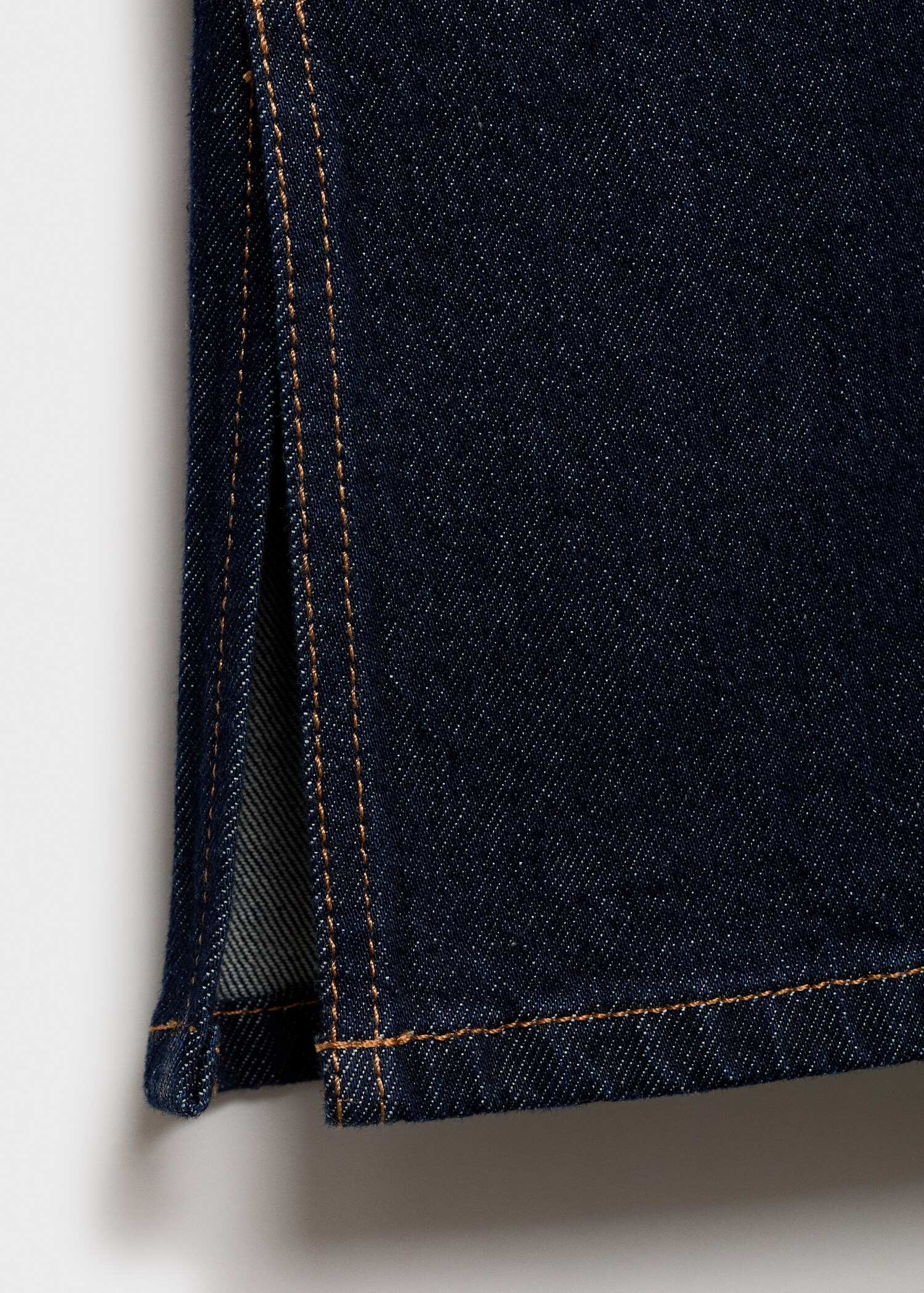 Flared rinse-wash jeans met openingen - Detail van het artikel 0
