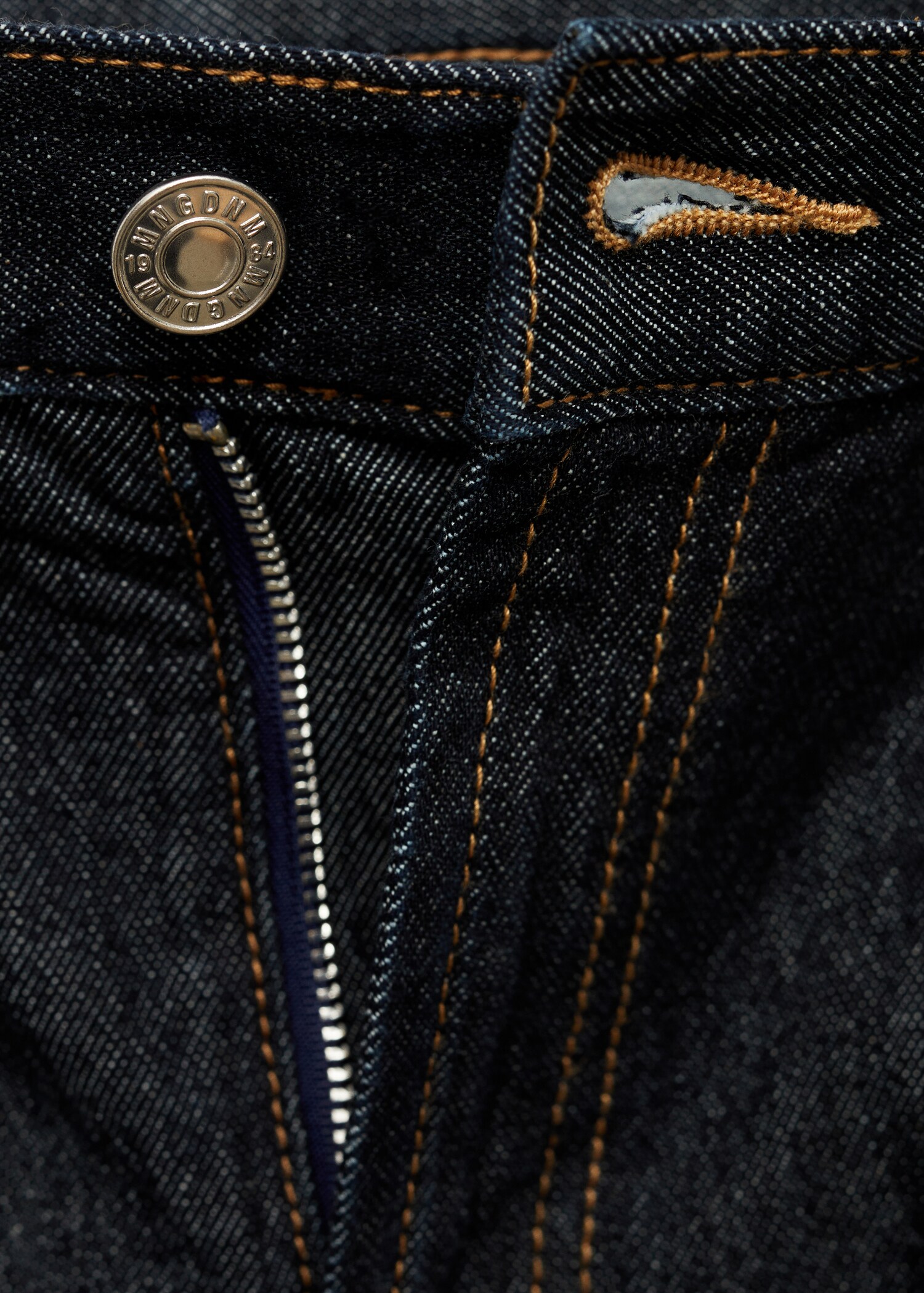 Jeans wideleg tiro alto rinse wash - Detalle del artículo 0