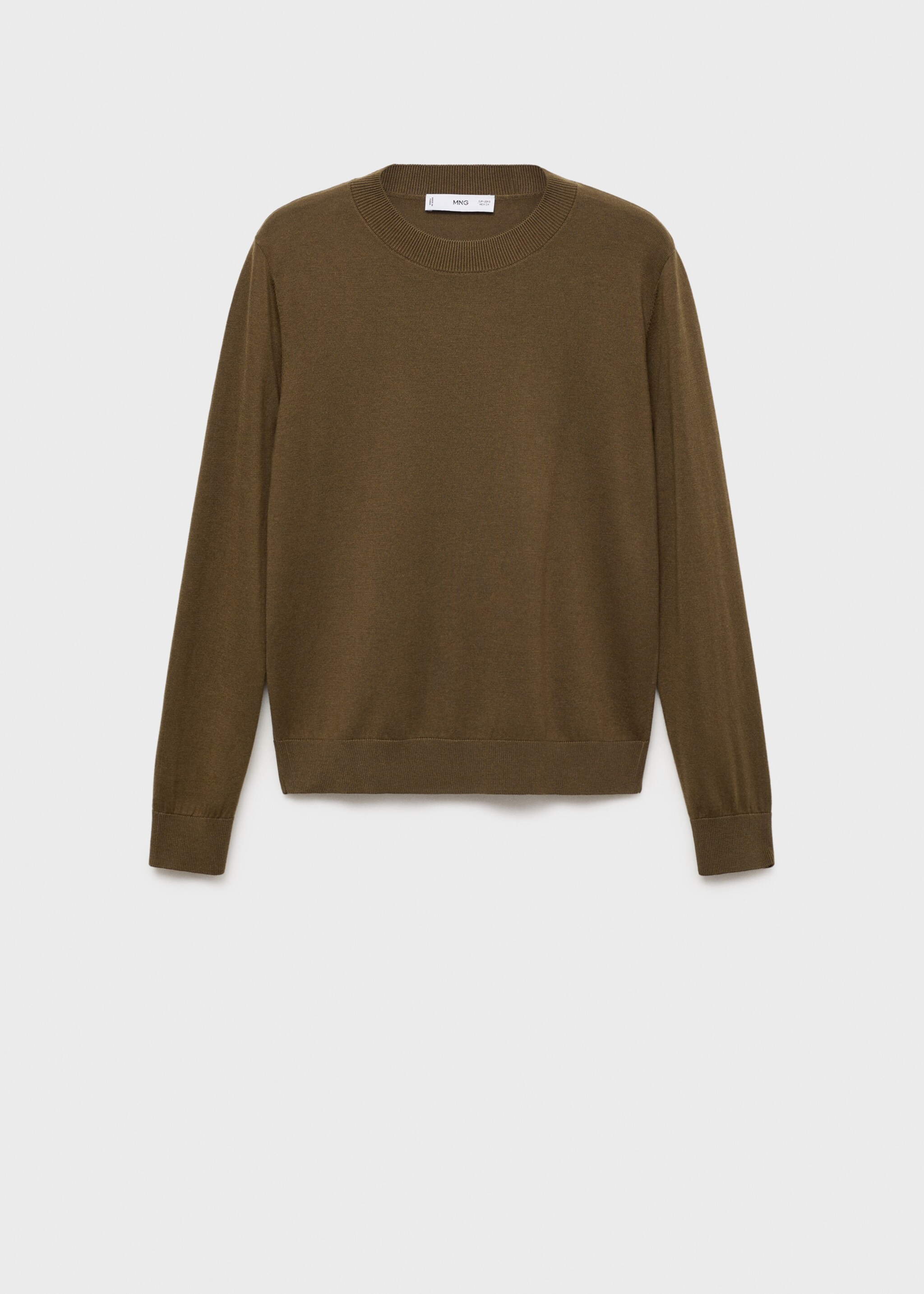 Silk-blend knitted sweater - Article without model