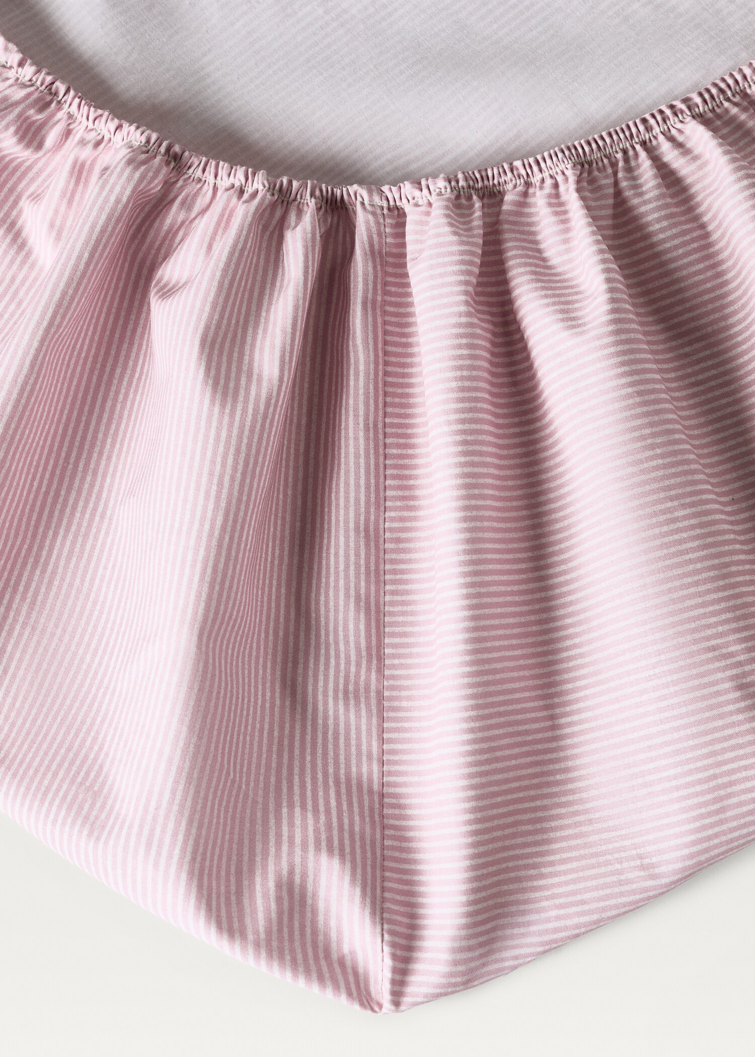 Children’s cotton percale striped bed 90 cm - Details of the article 1