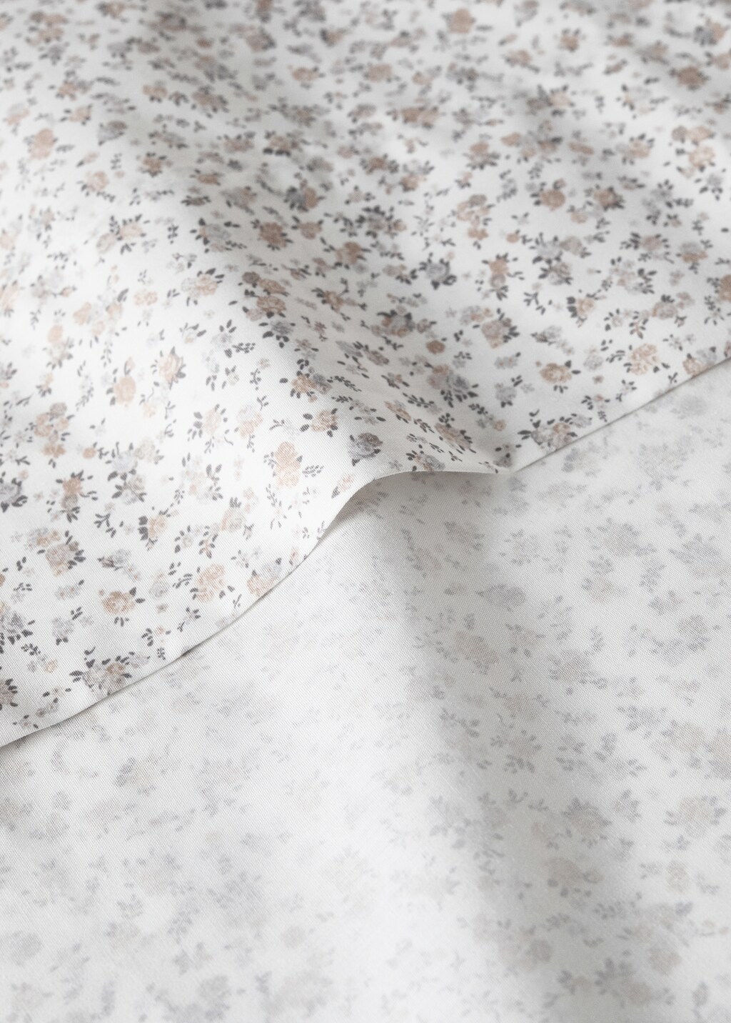 cotton percale printed top sheet for cot