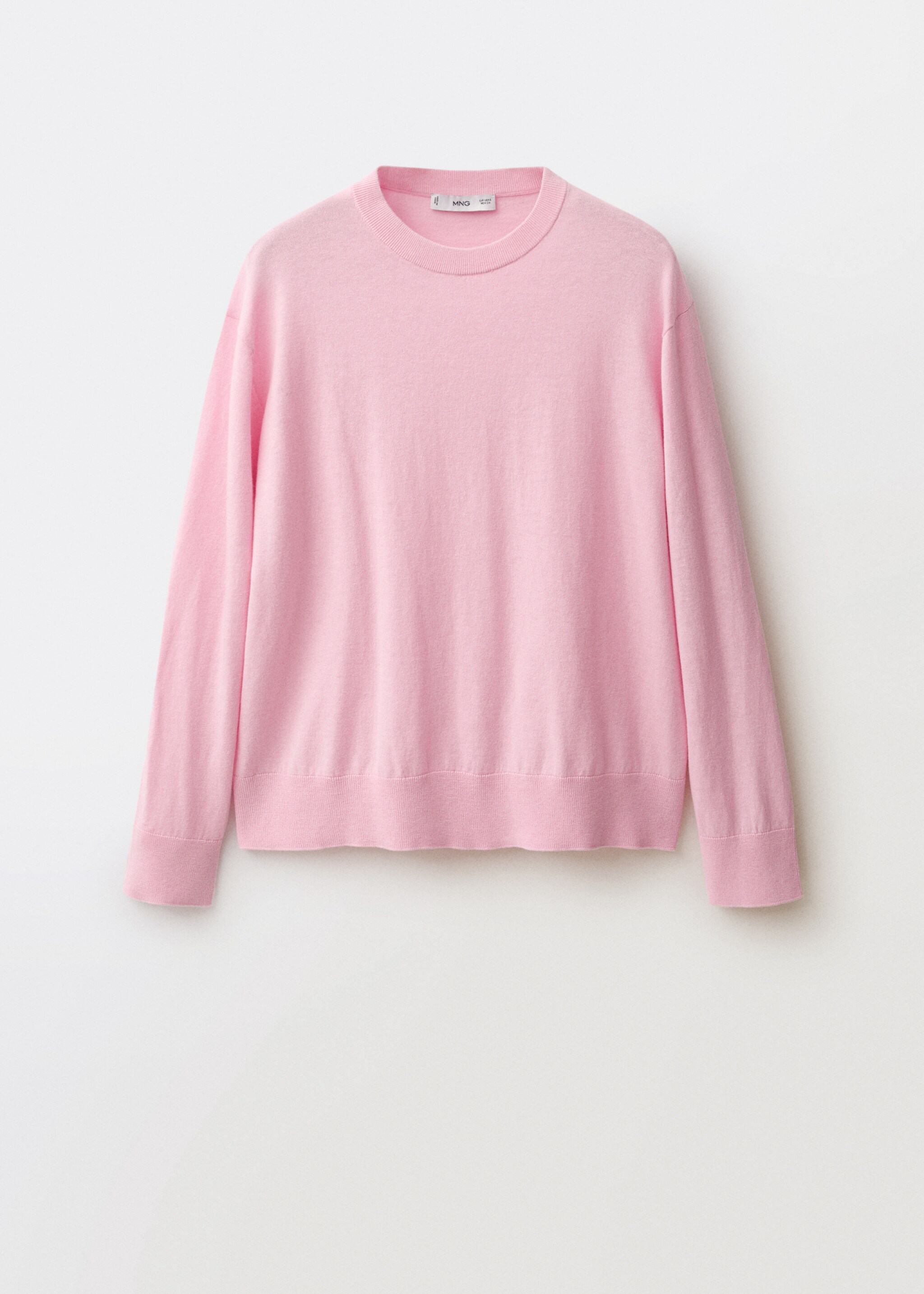 Wool-blend round-neck sweater - Article without model