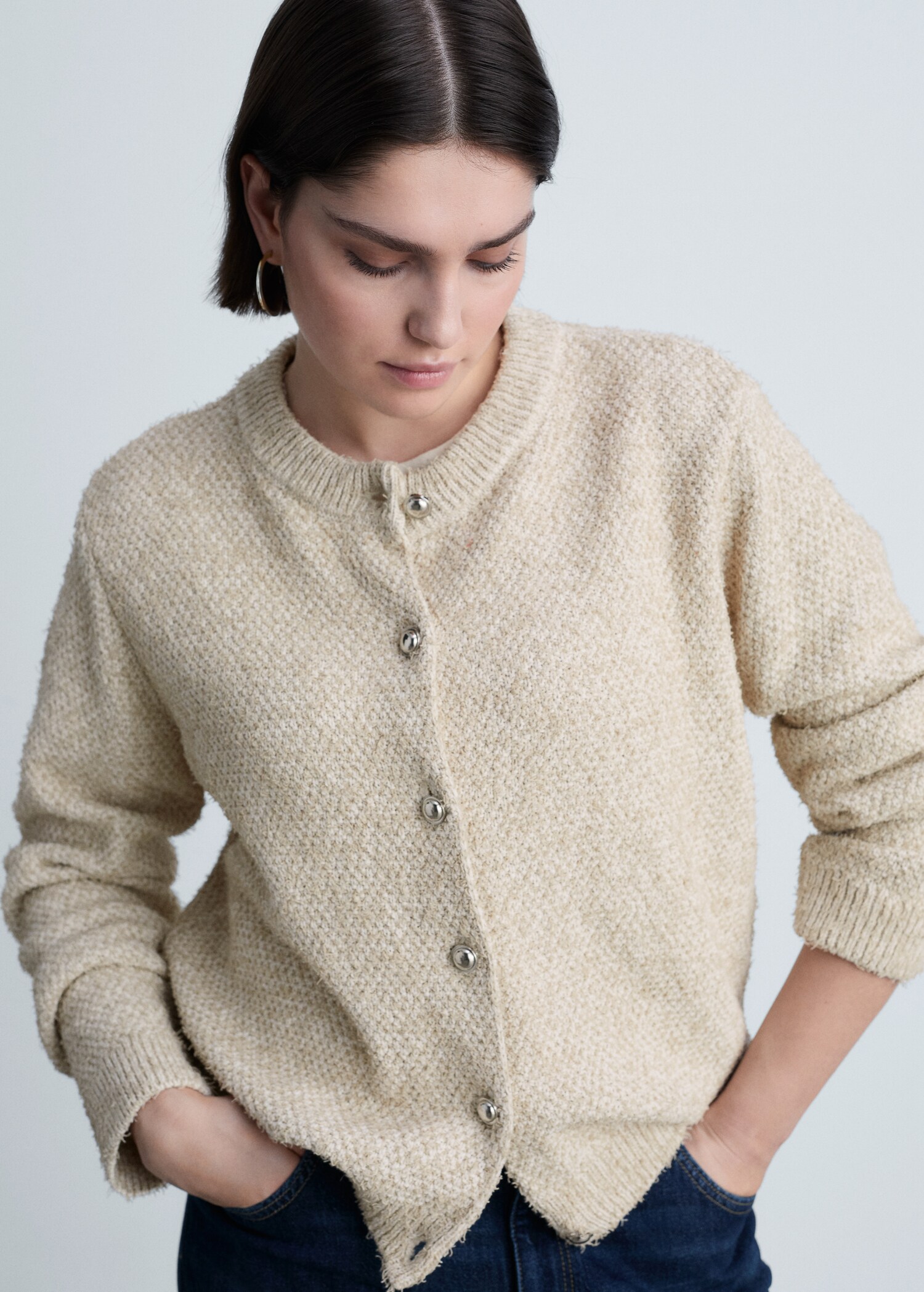 Chaqueta punto grueso botones - Detalle del artículo 5