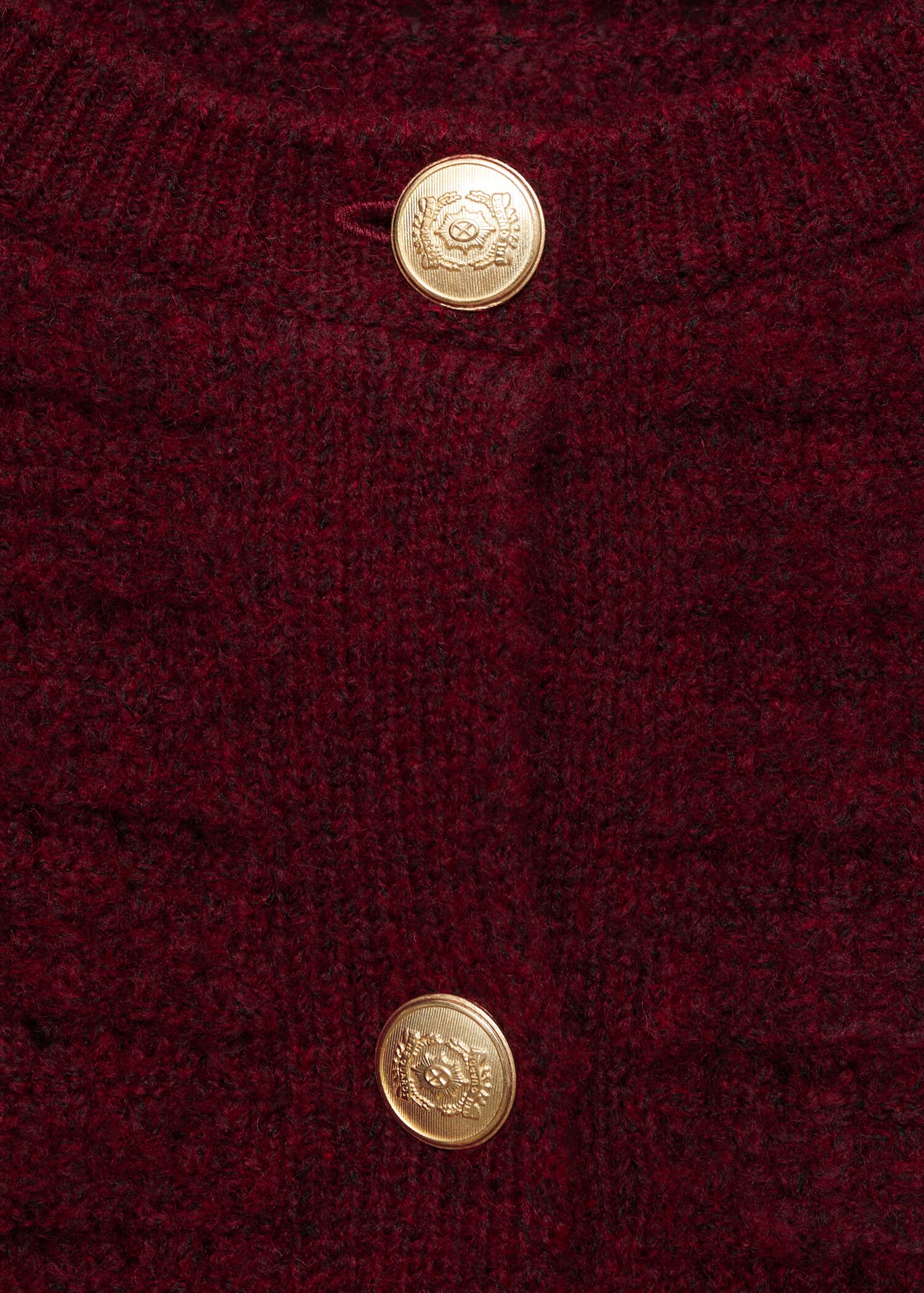 Strickjacke mit Ajour-Details - Detail des Artikels 8
