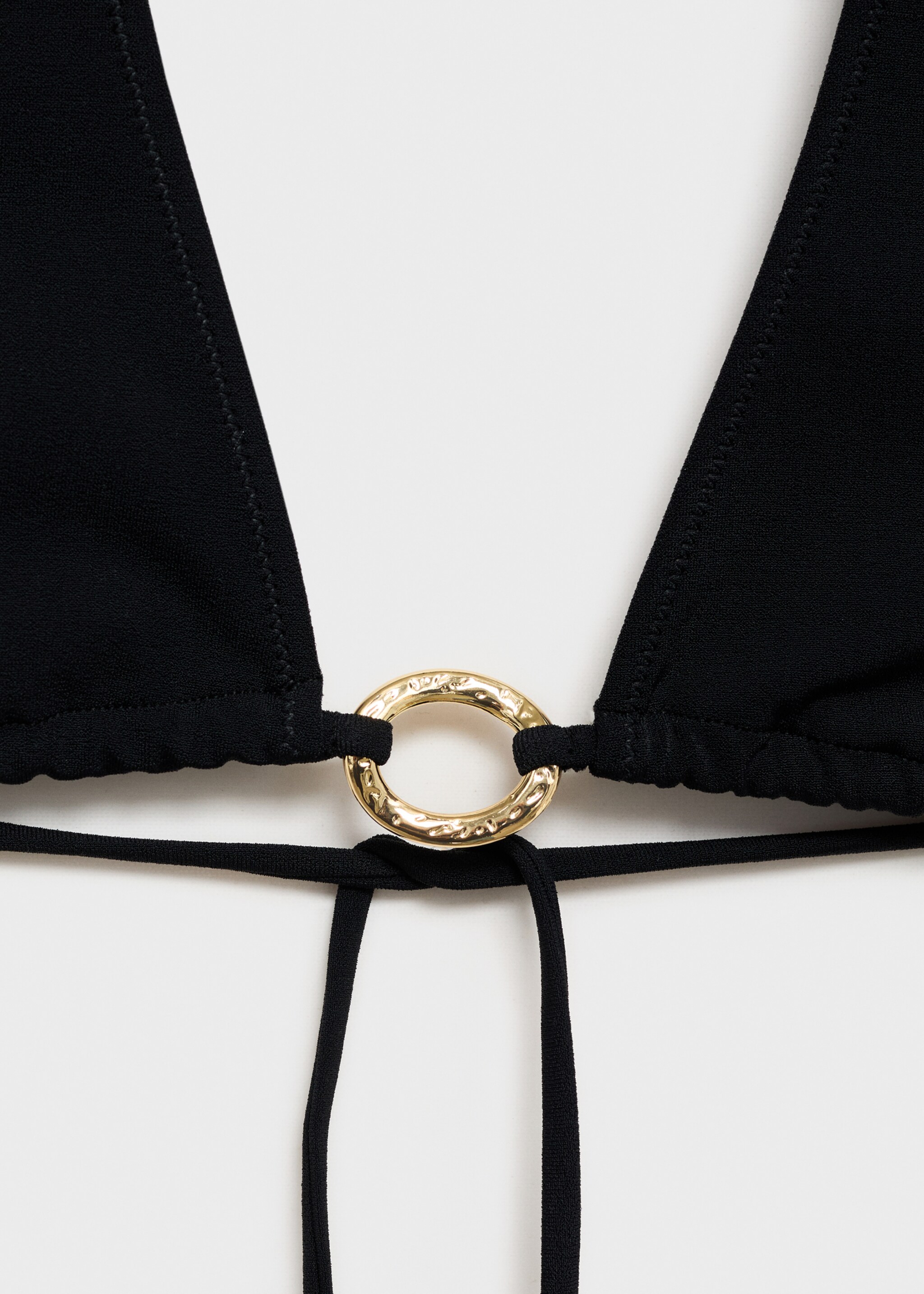 Bikini top with decorative ring - Details of the article 8