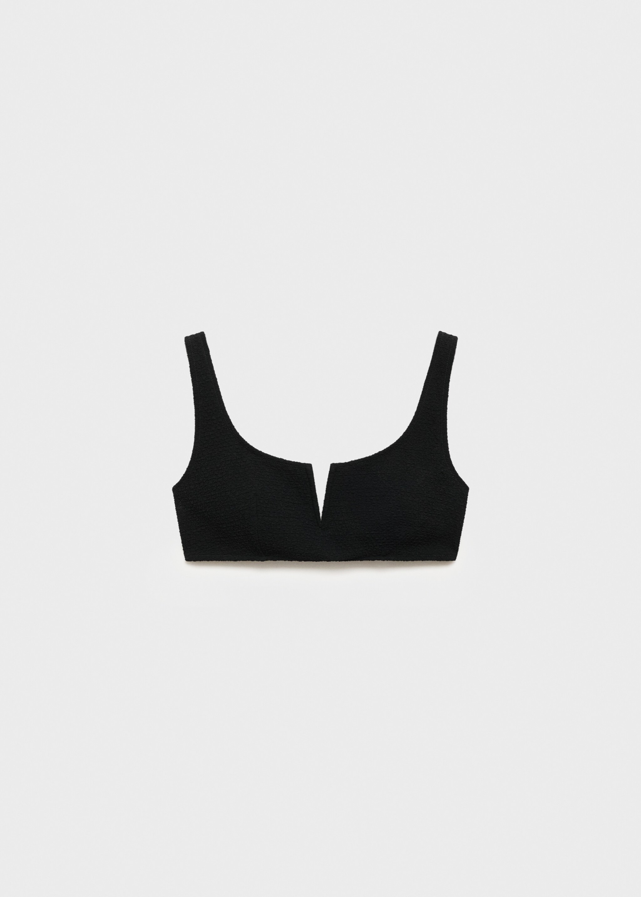 Towel-effect bikini top - Article without model