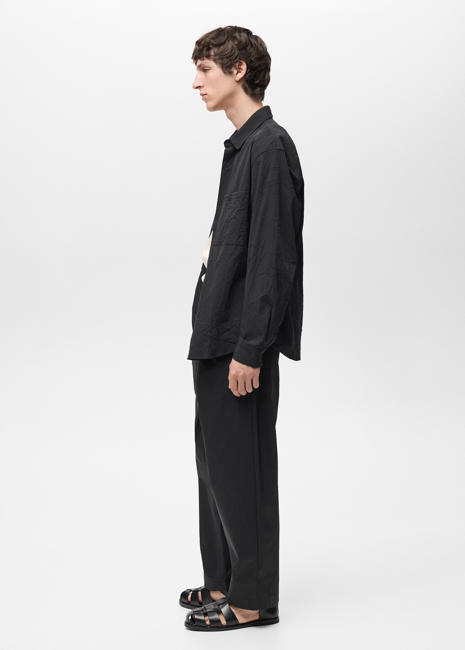 Relaxed-fit technical trousers - Details of the article 2