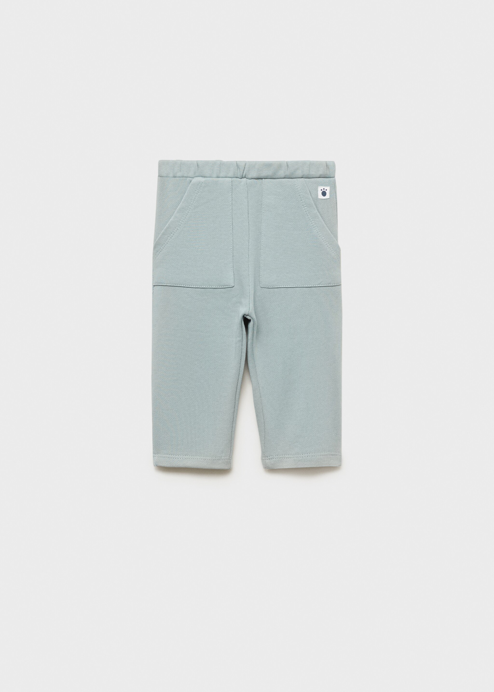 Knit jogger-style trousers - Article without model