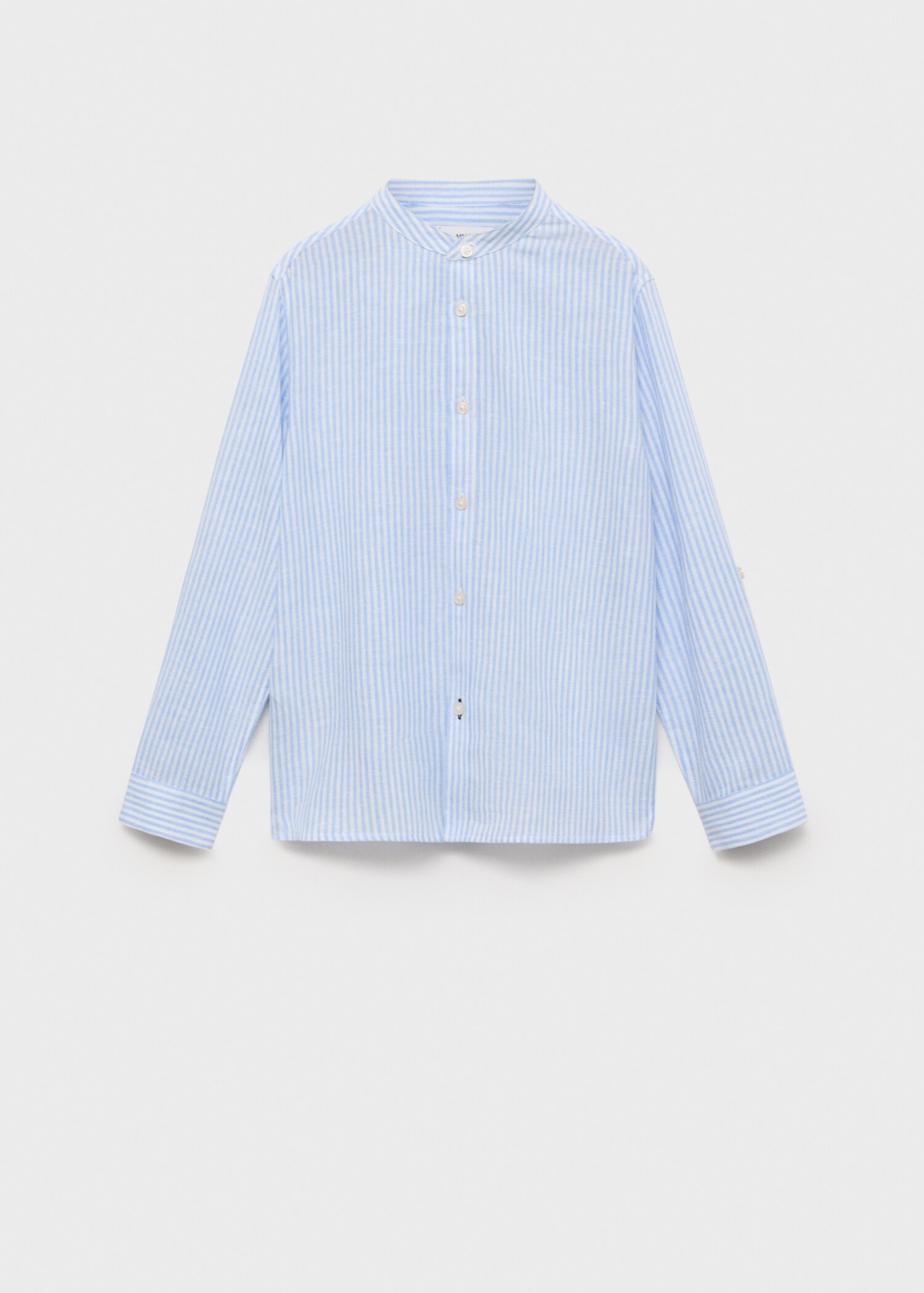Camisa algodón lino rayas - Artículo sin modelo