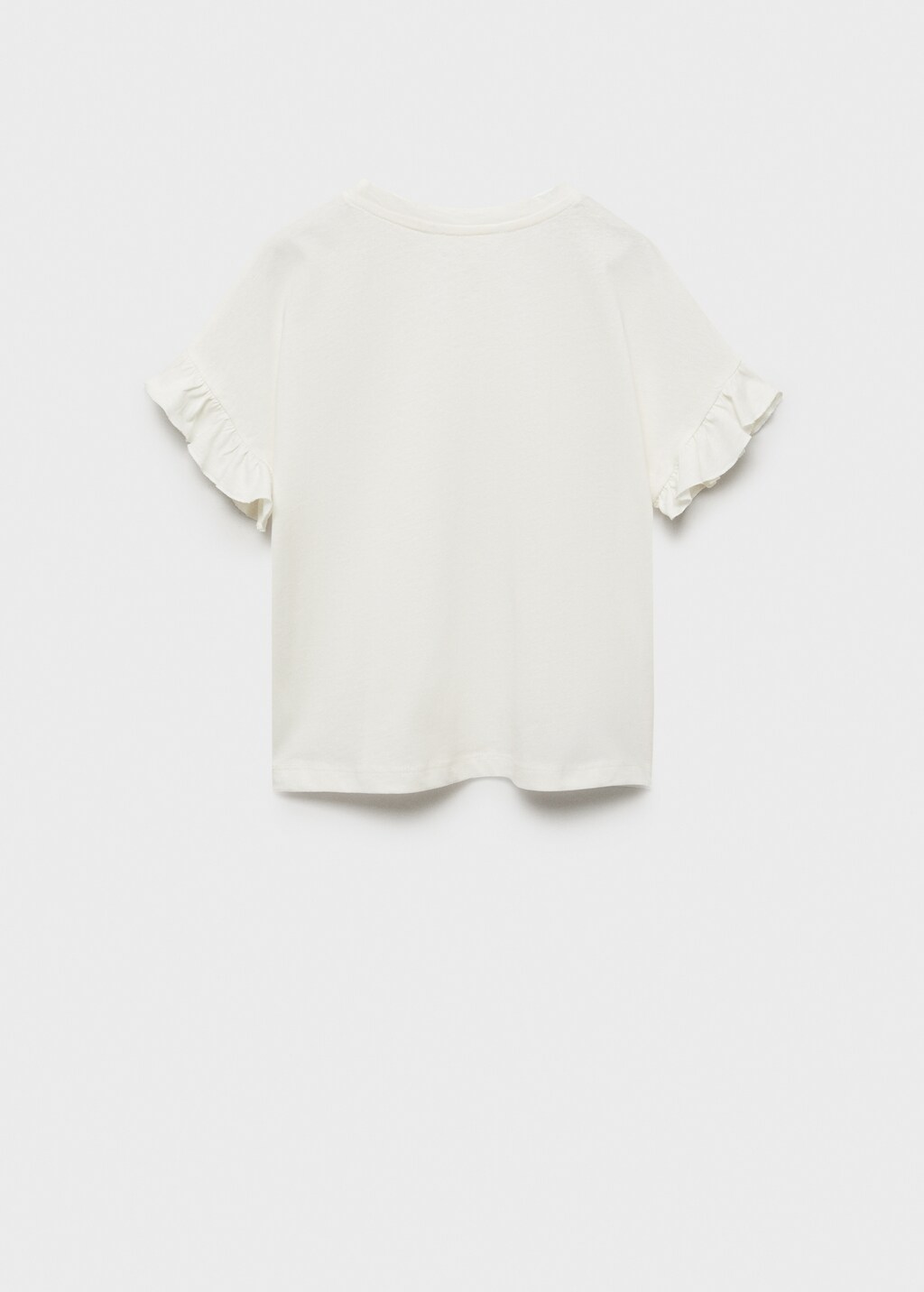 Embroidered butterflies t-shirt - Kids | MANGO USA