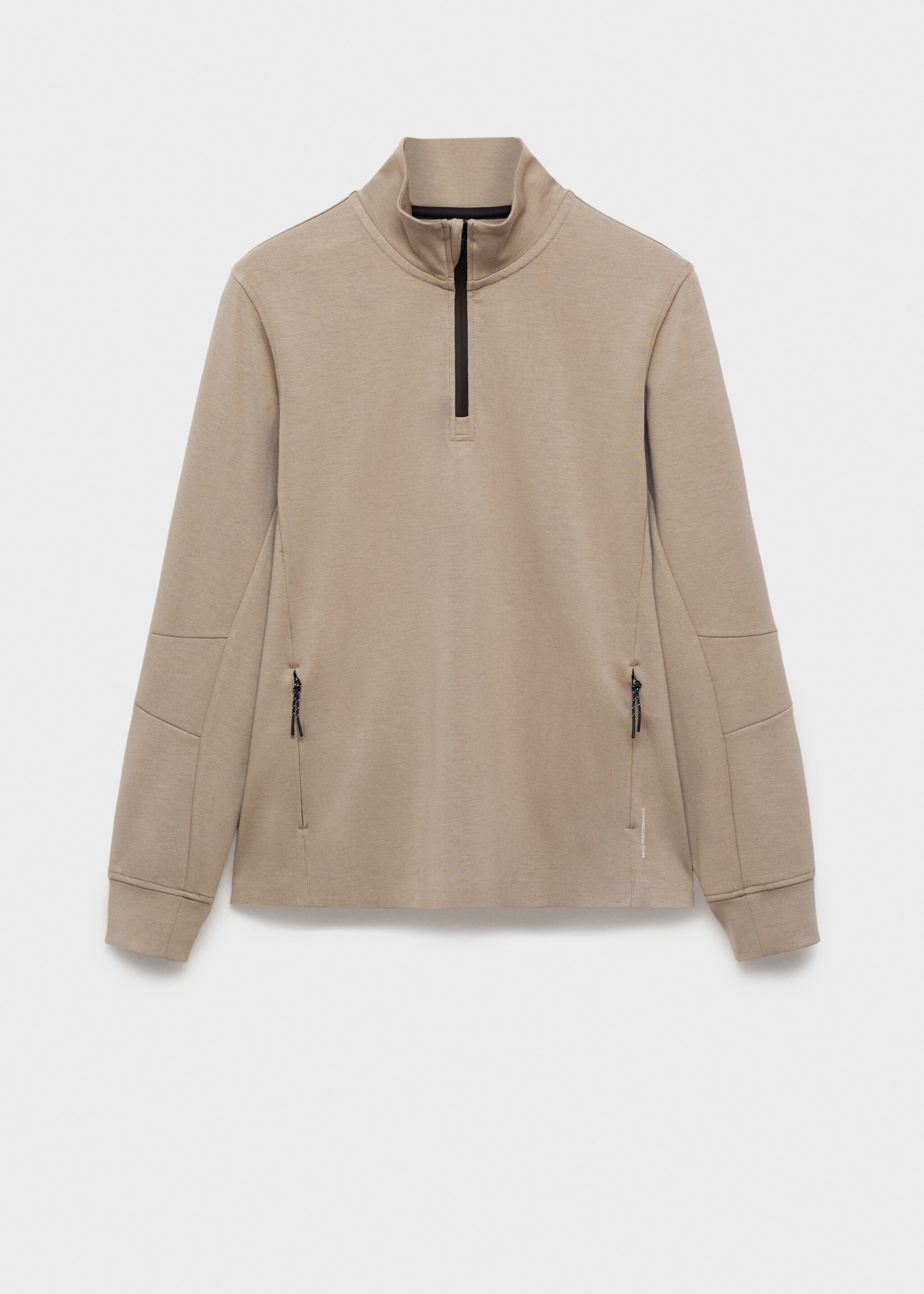 Sweatshirt med dragkedja COOLMAX® - Artikel utan modell