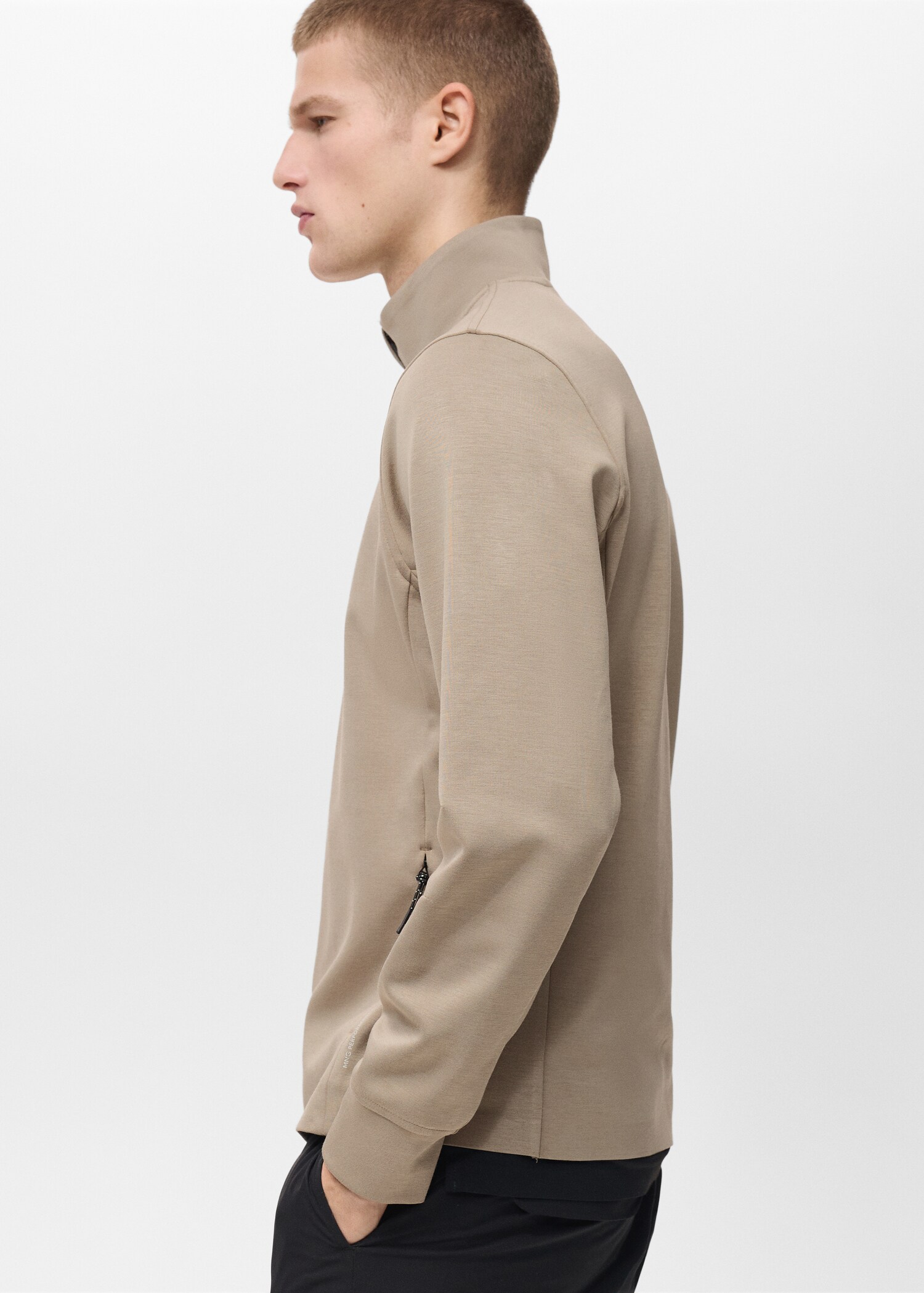 Reißverschluss-Sweatshirt COOLMAX® - Detail des Artikels 2