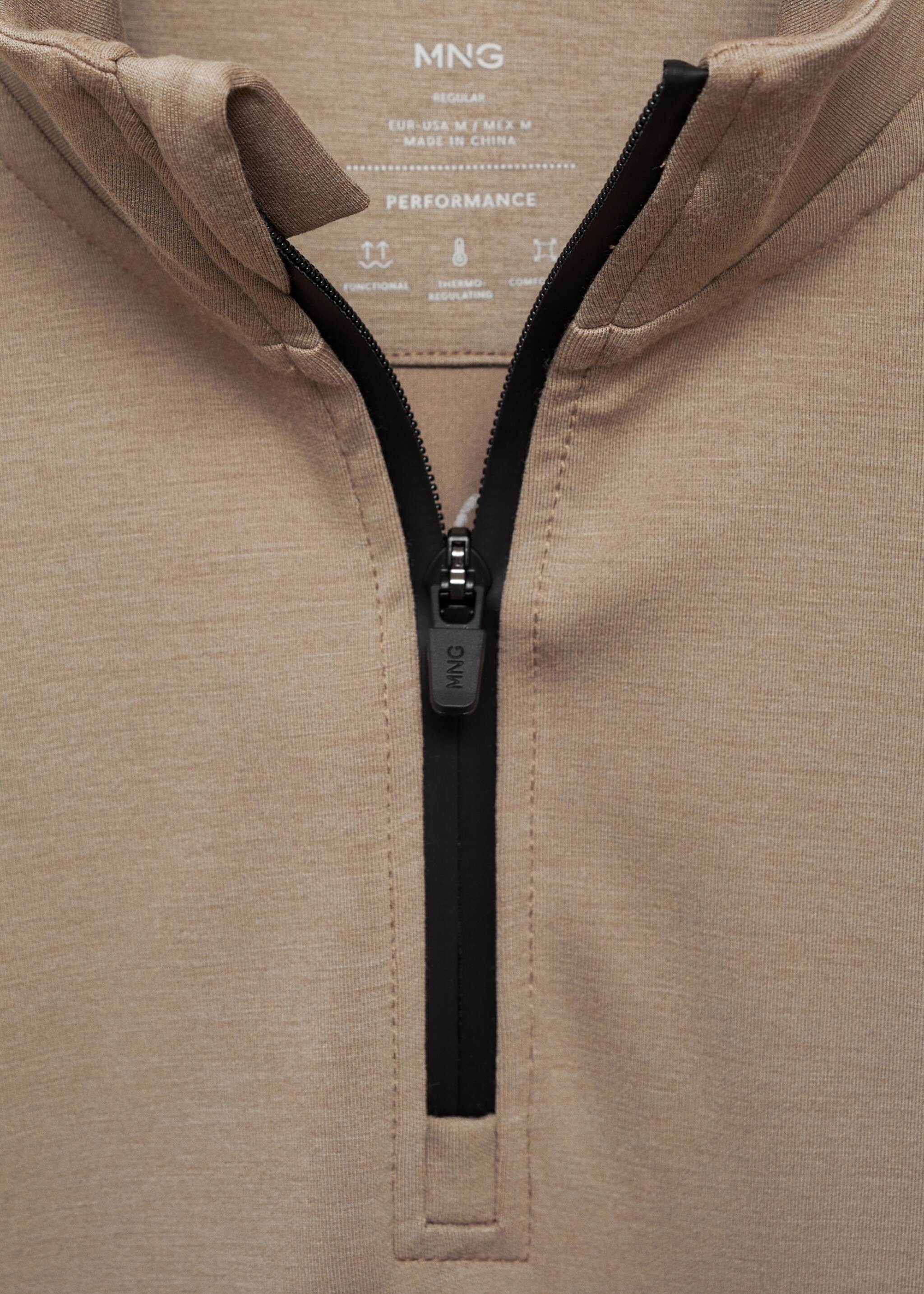 Sweatshirt med dragkedja COOLMAX® - Detaljer om artikeln 8