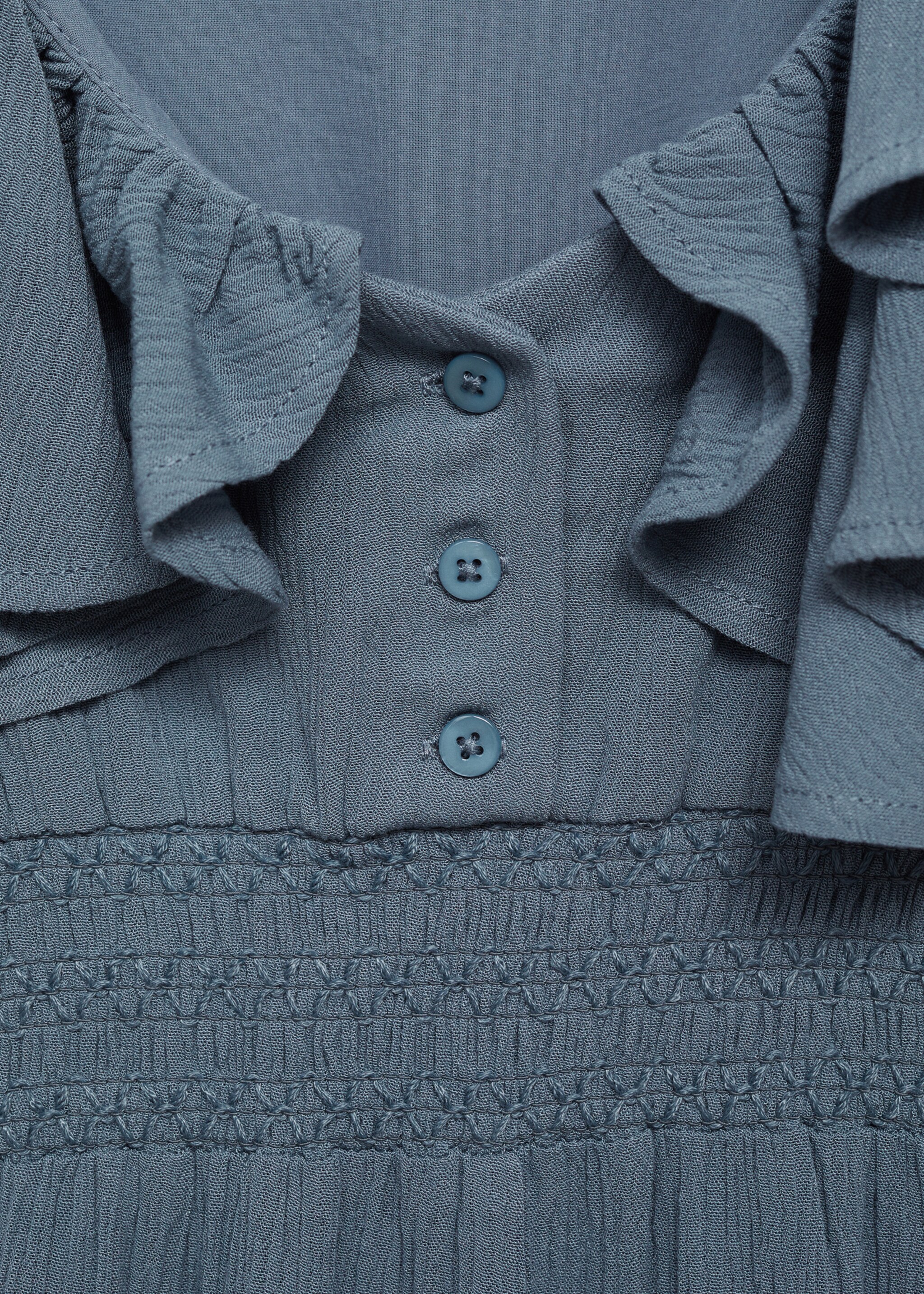 Jumpsuit with gathered waist - Details of the article 0