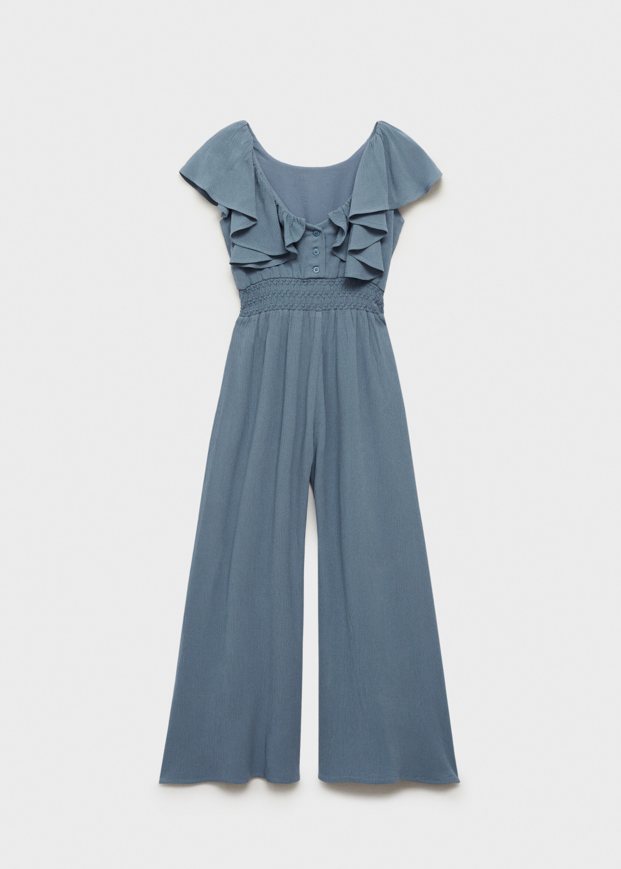 Jumpsuit with gathered waist - Reverse of the article