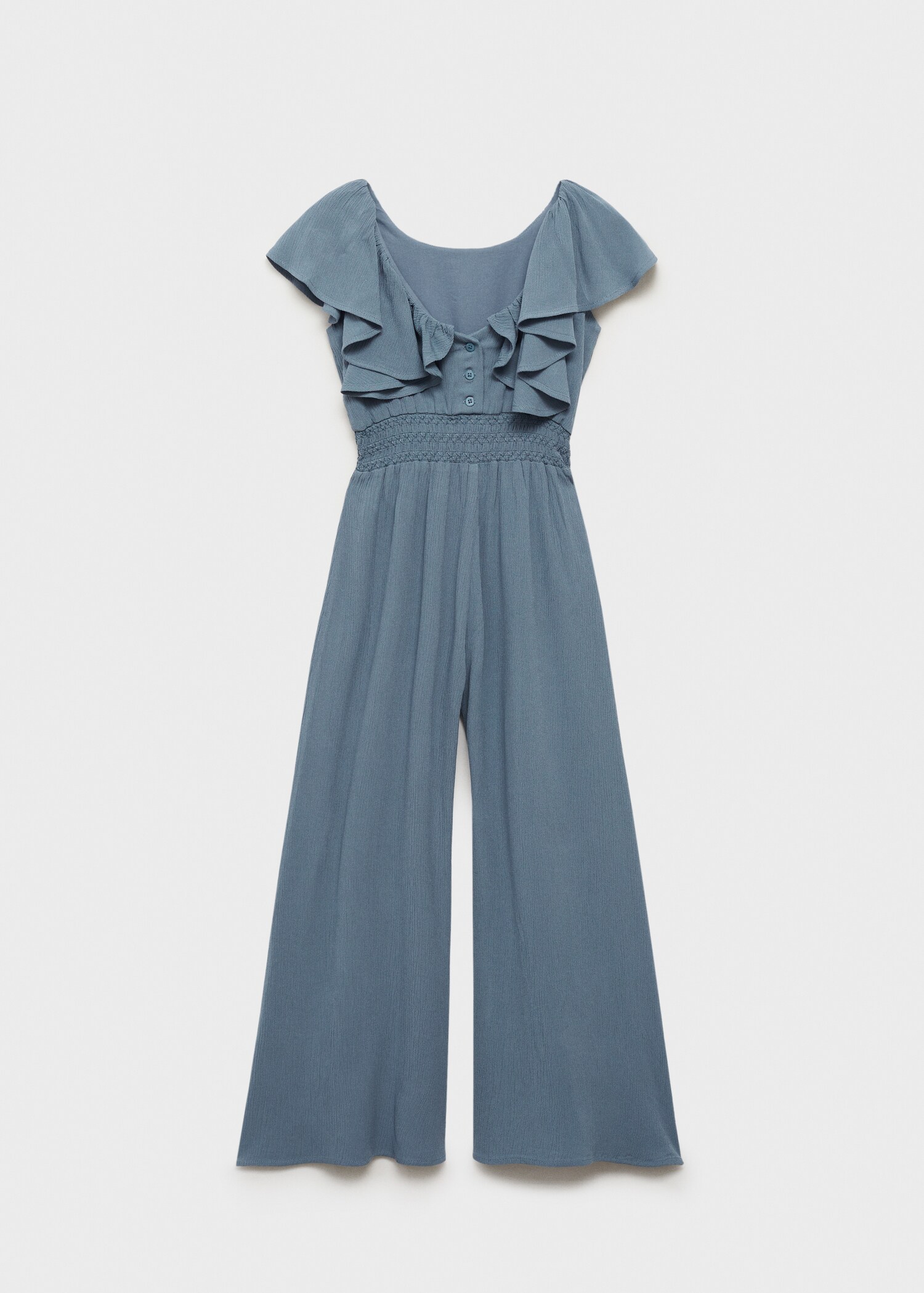 Jumpsuit with gathered waist - Reverse of the article