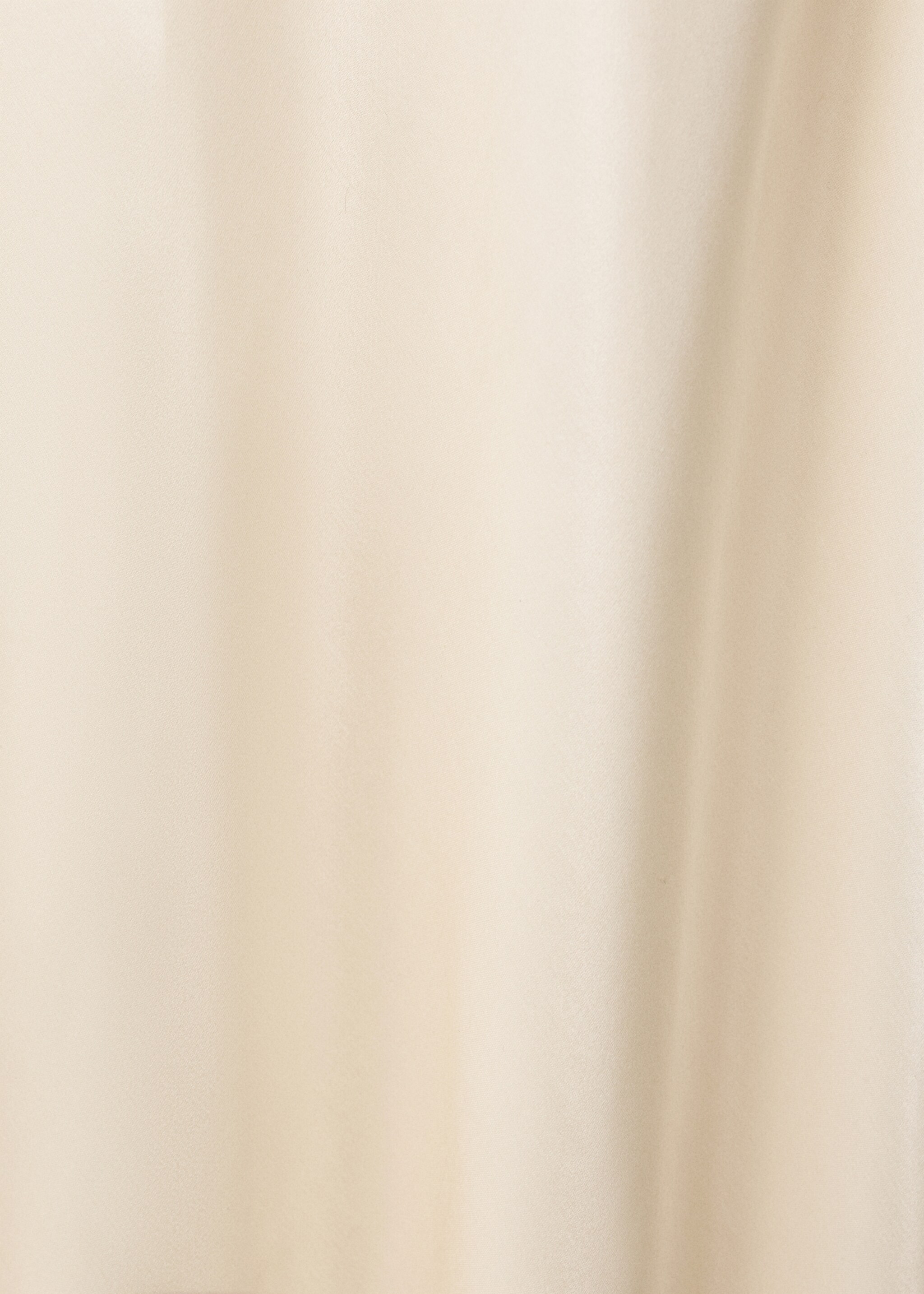 Vestido seda escote drapeado - Detalle del artículo 0