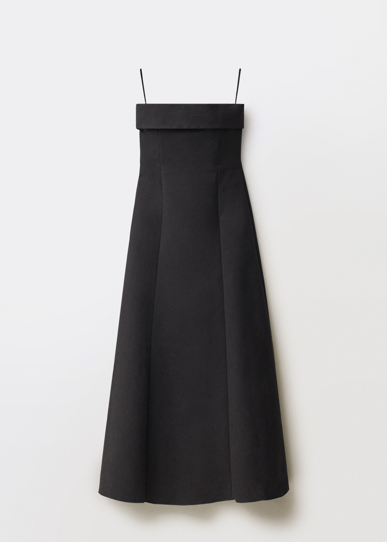 Schulterfreies Evasé-Kleid - Artikel ohne Model