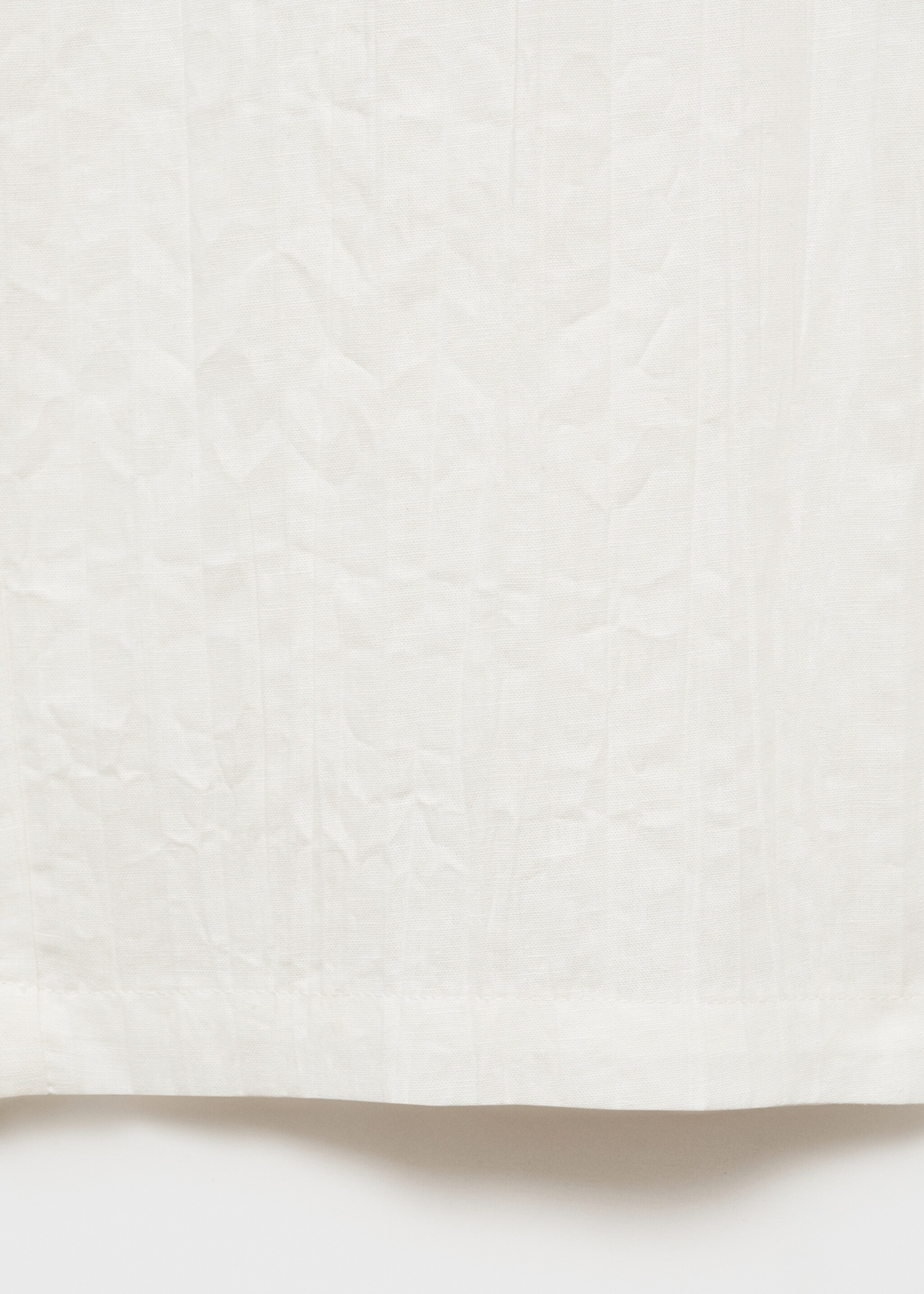 Pantalón traje culotte mezcla lino - Detalle del artículo 0